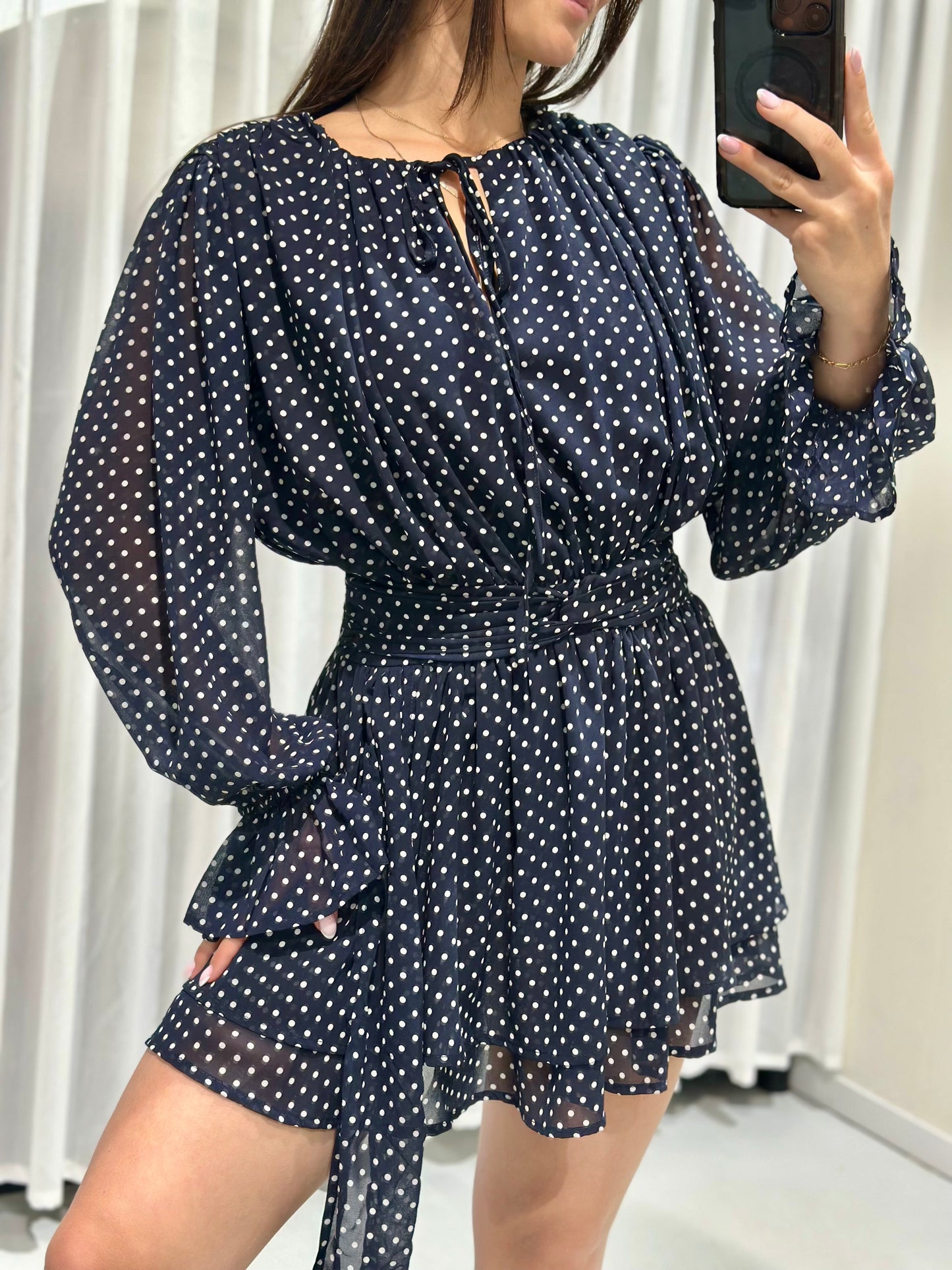 Lente dress blue