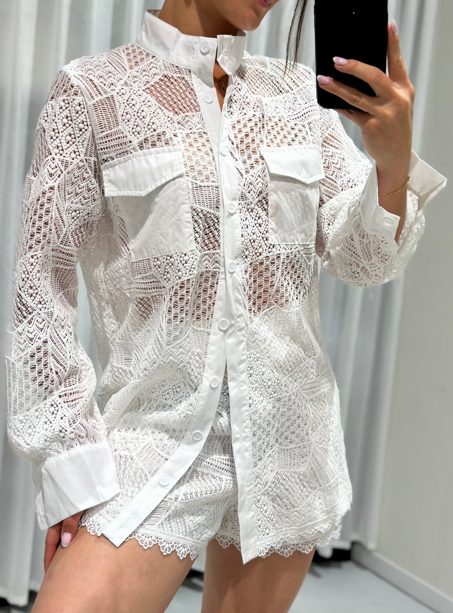 Roos 2 piece set white
