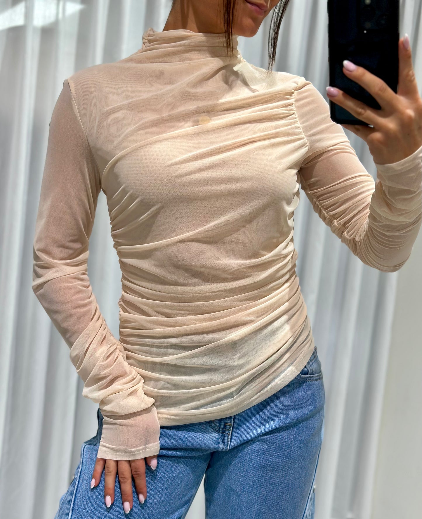 Elodie top beige