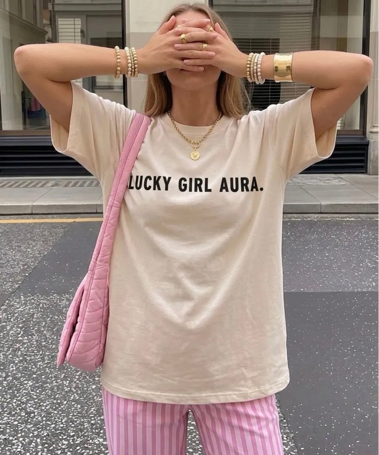 Lucky girl tee