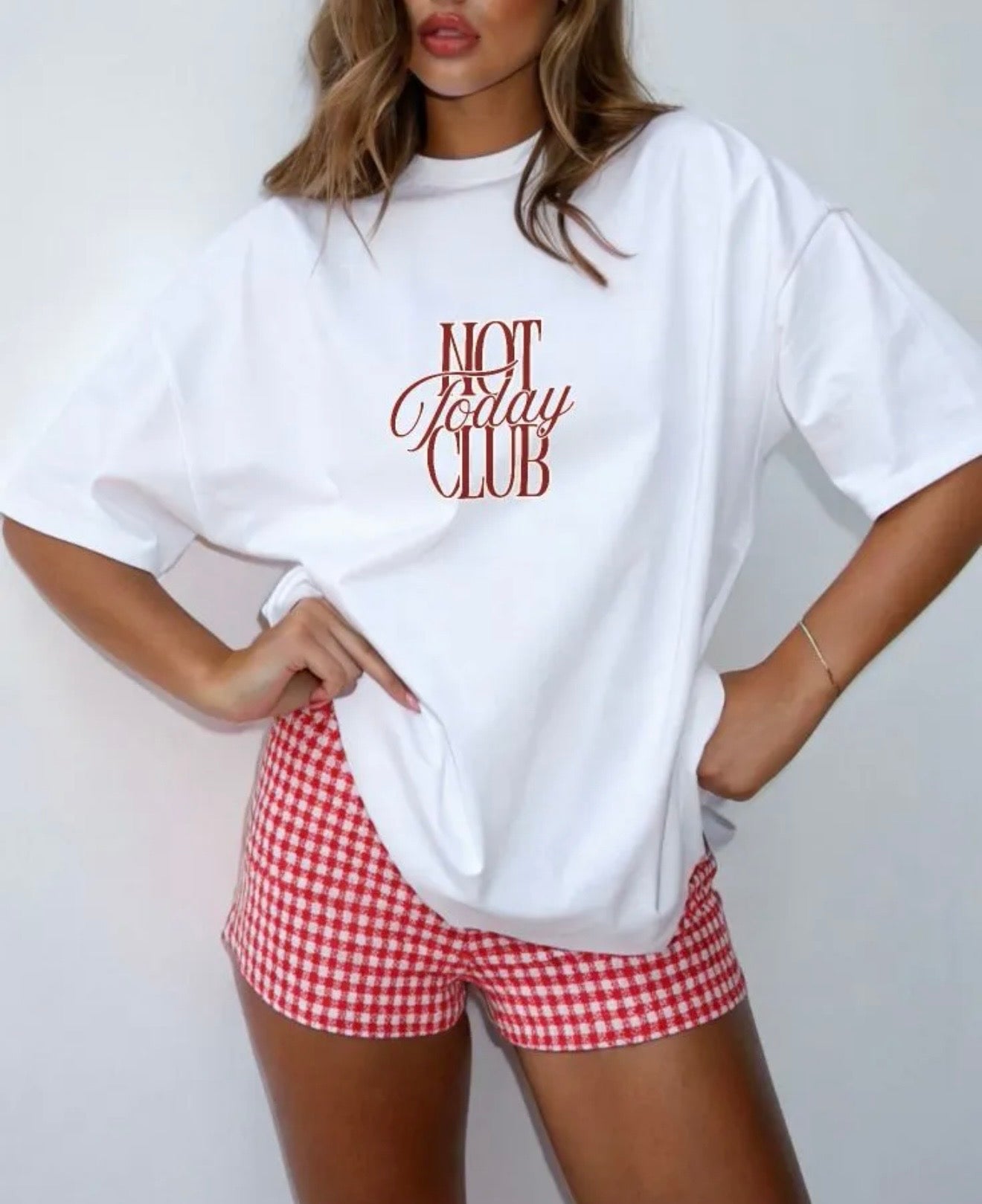 Not today tee