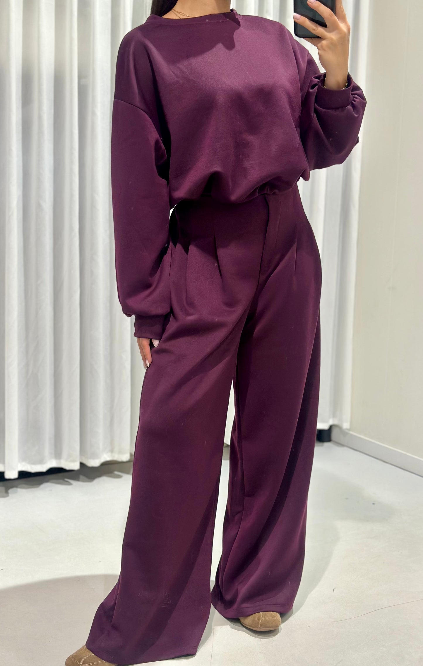 Scarlett 2piece set burgundy