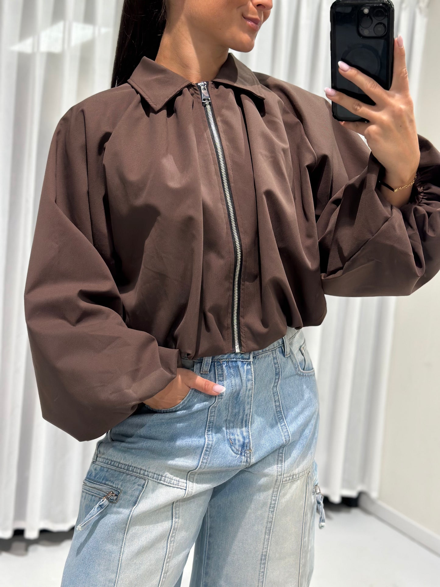 Lucy jacket brown