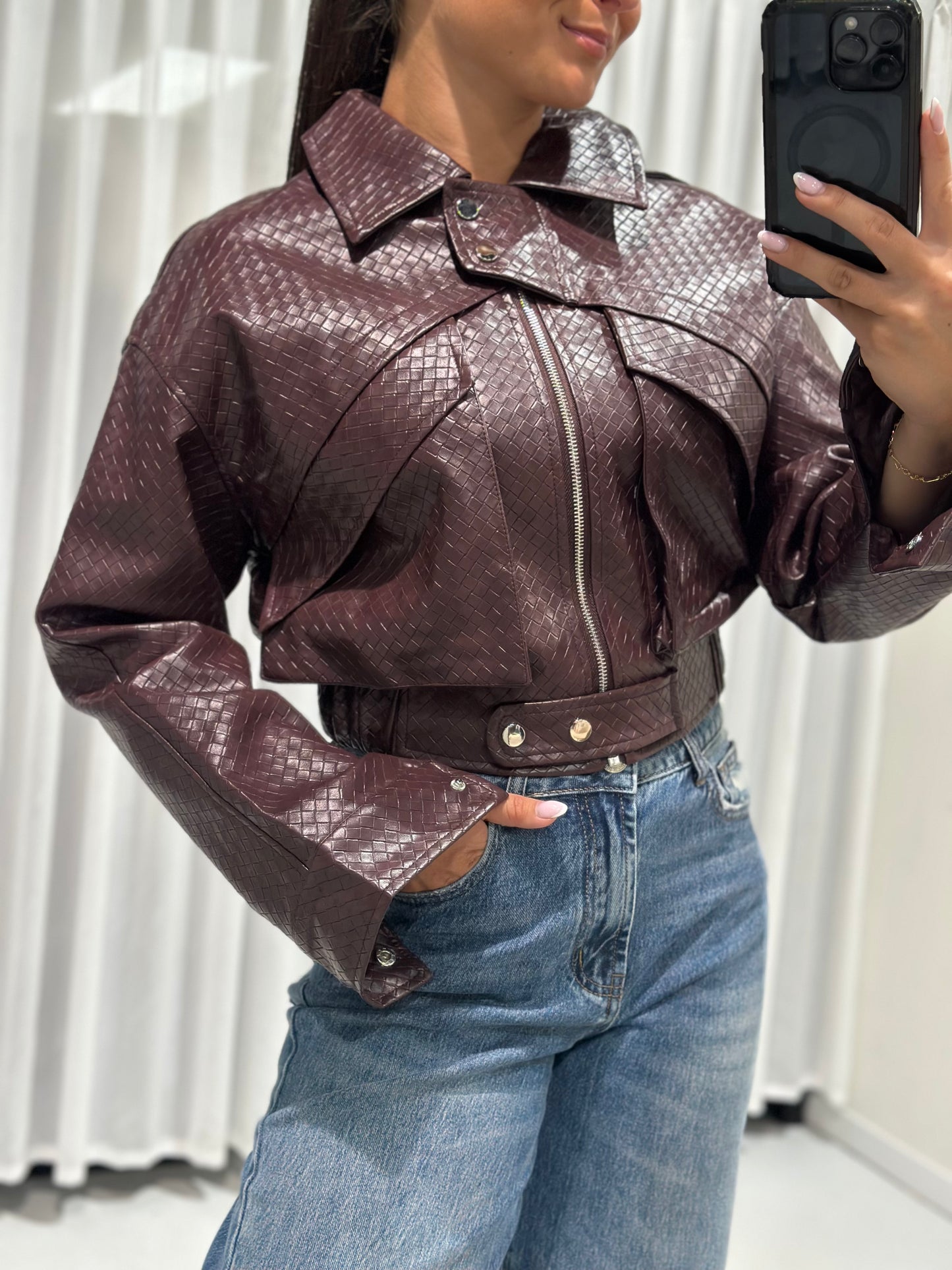 Jessy jacket burgundy
