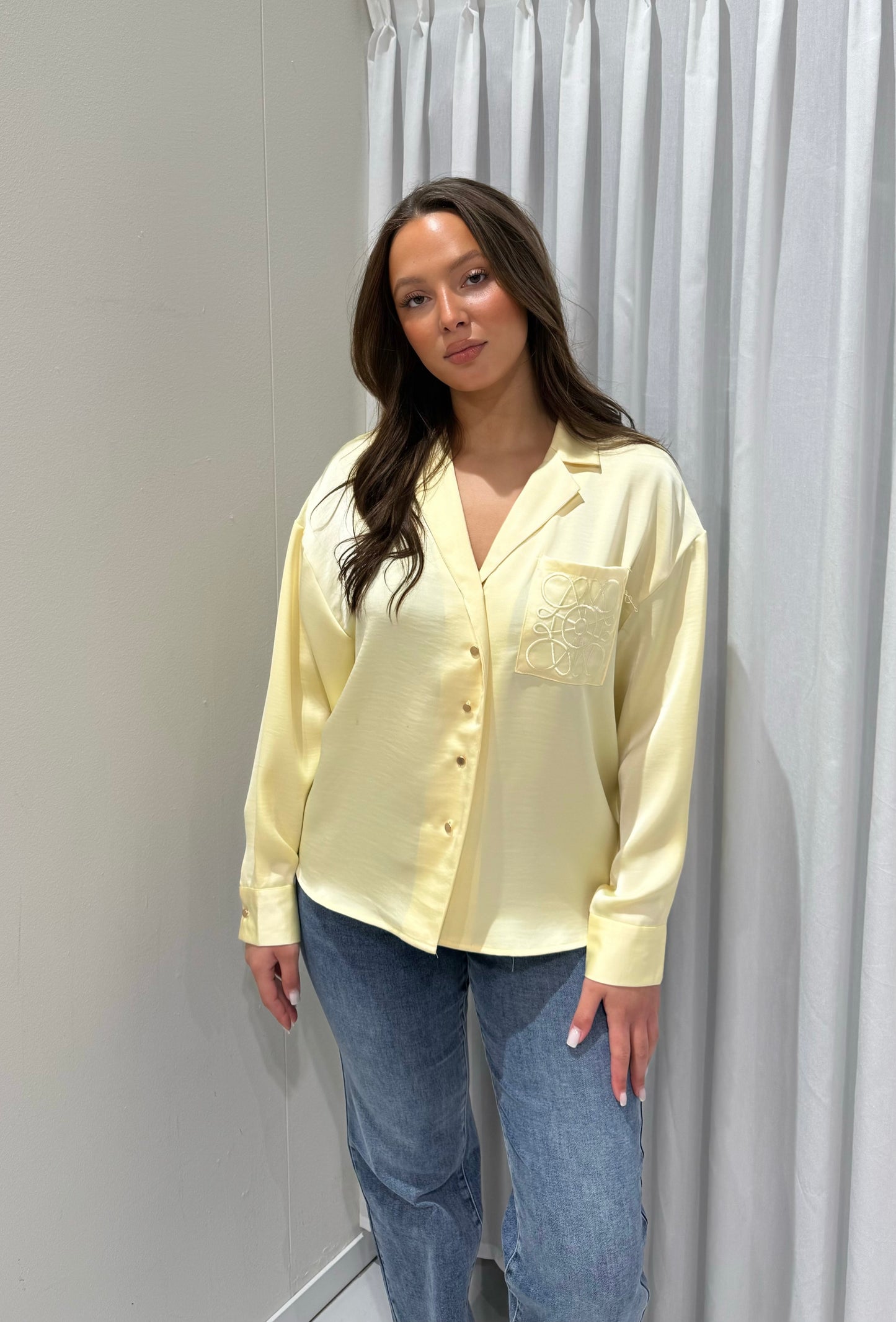 Leonie blouse yellow