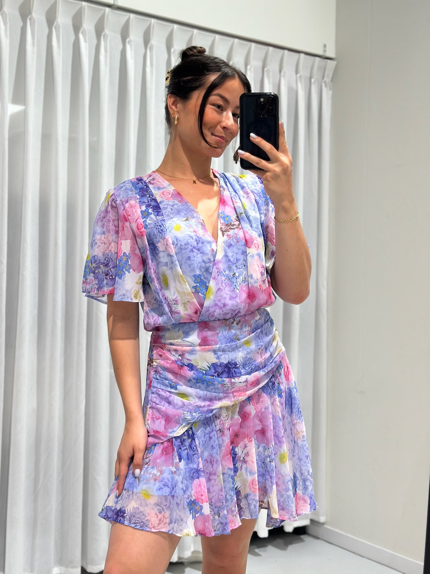 Palma dress blue/purple