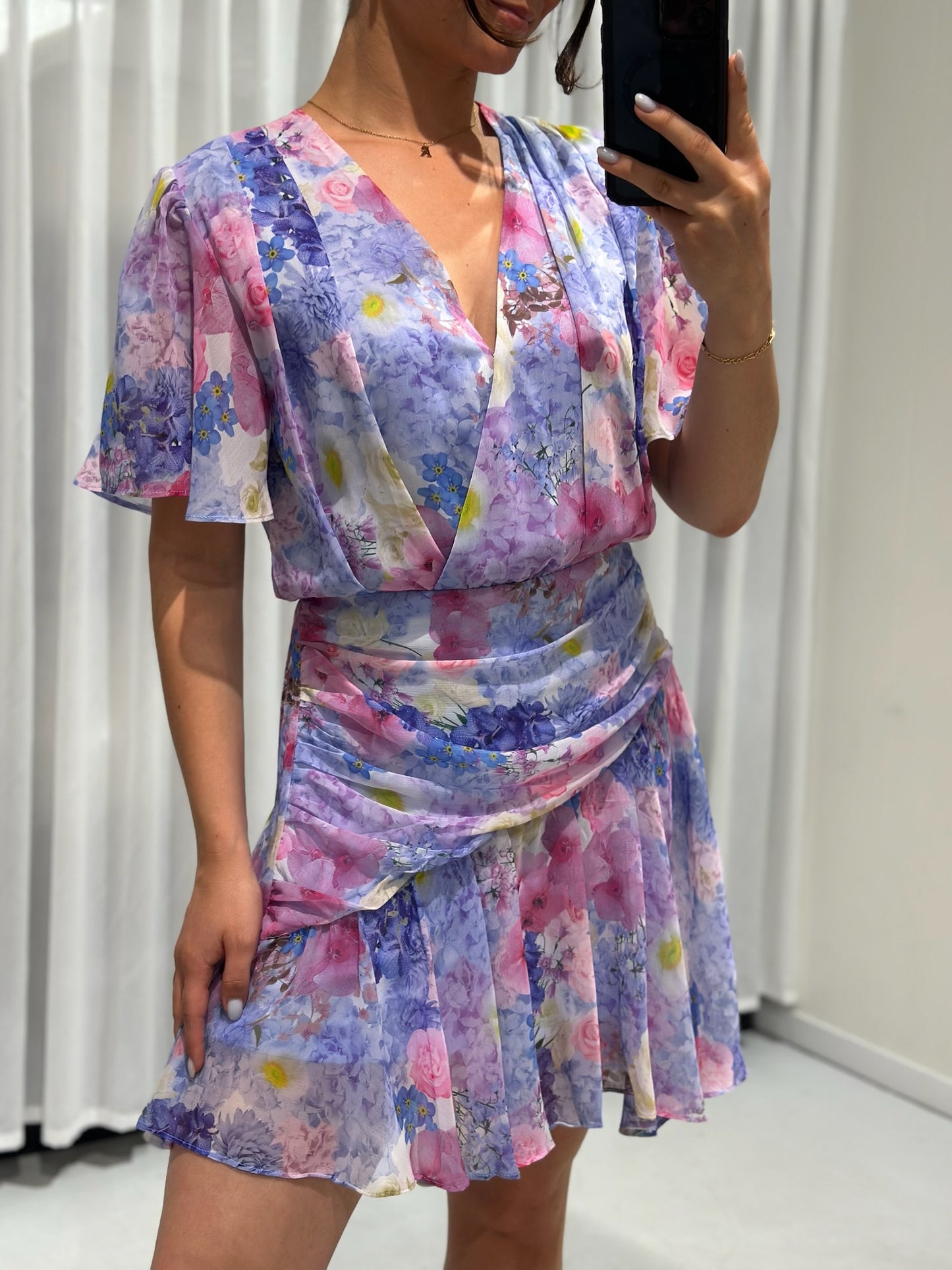Palma dress blue/purple