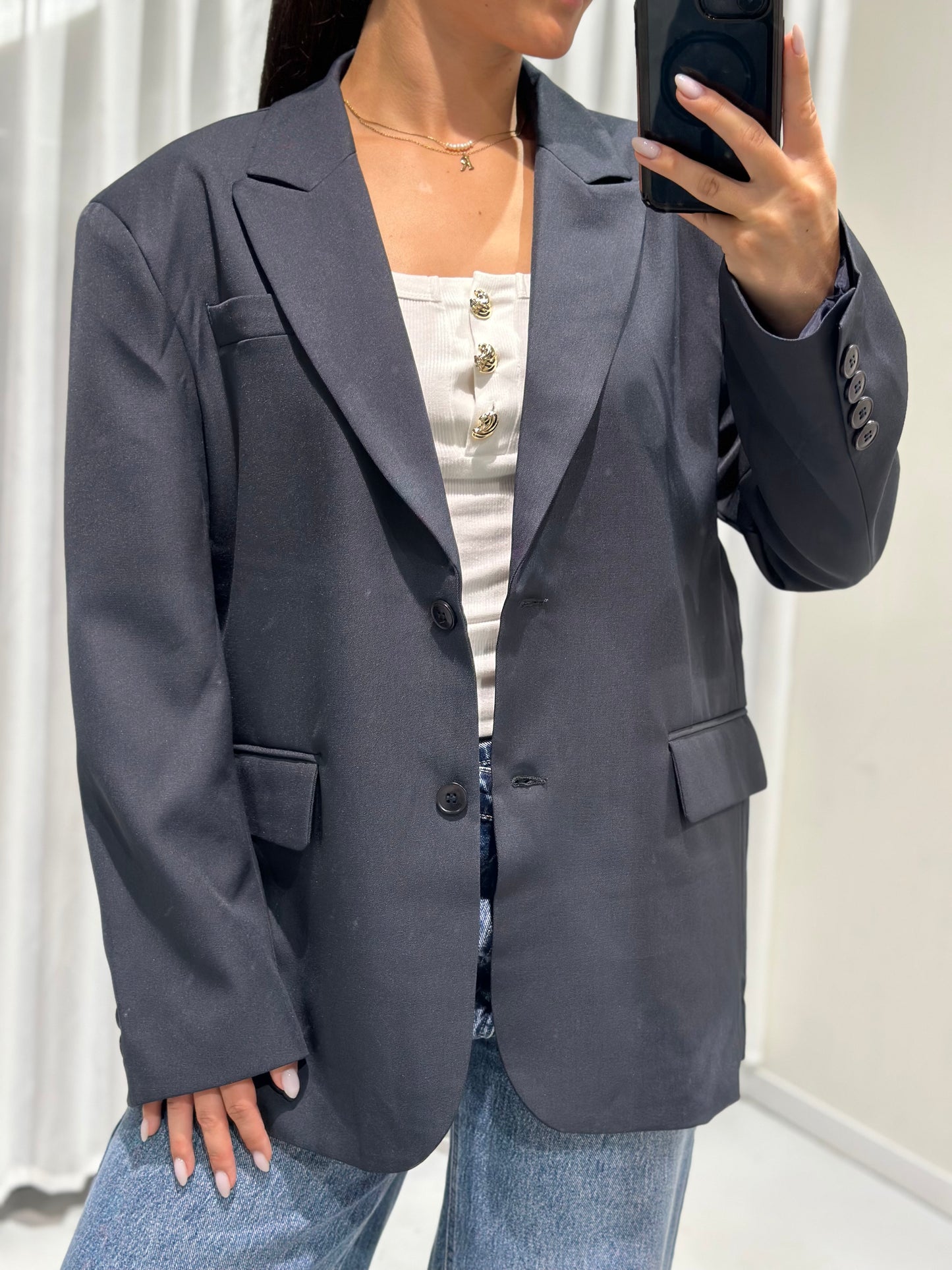 Noah blazer navy