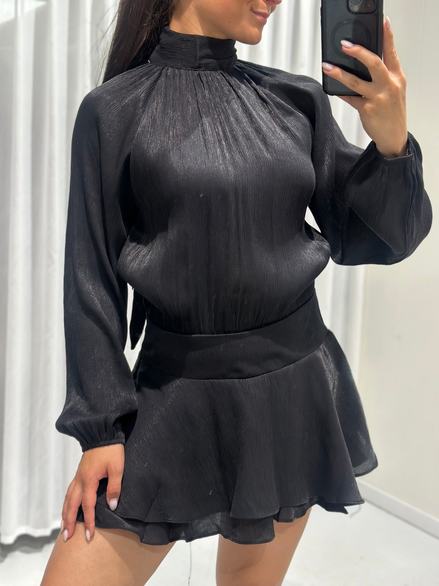 Puck dress black