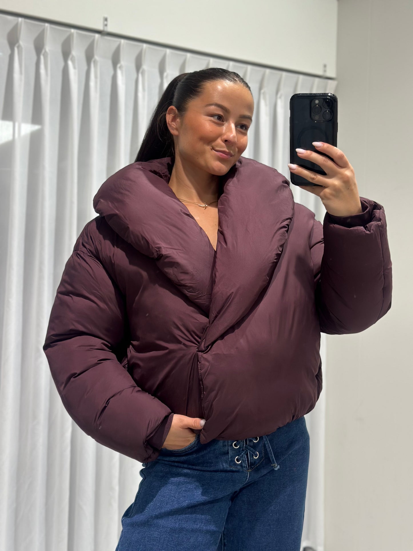 Marloes jacket burgundy