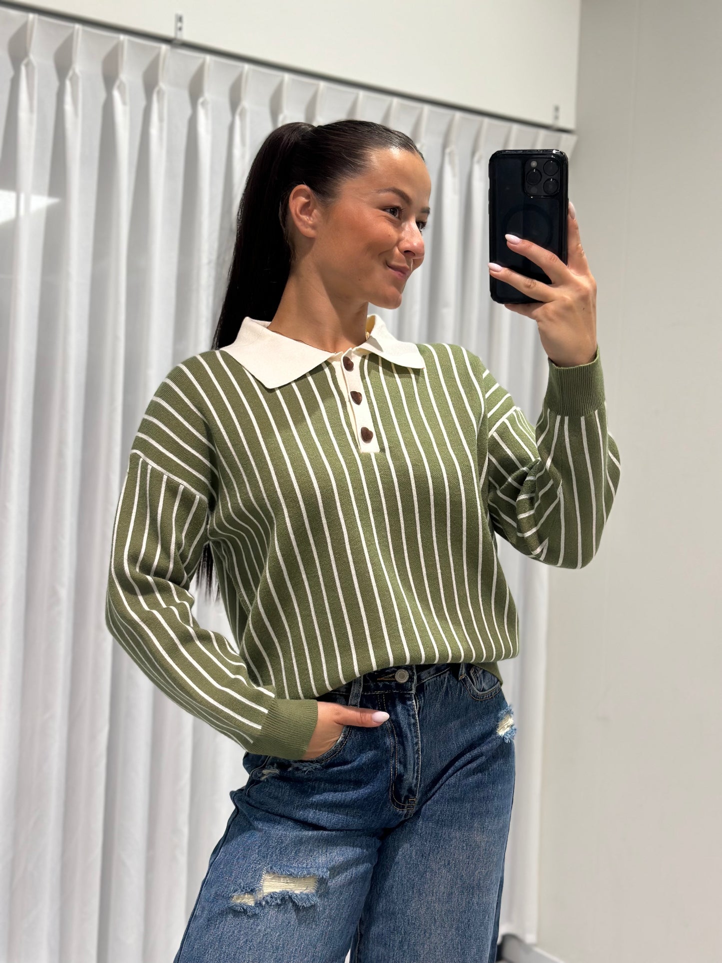 Lois sweater green