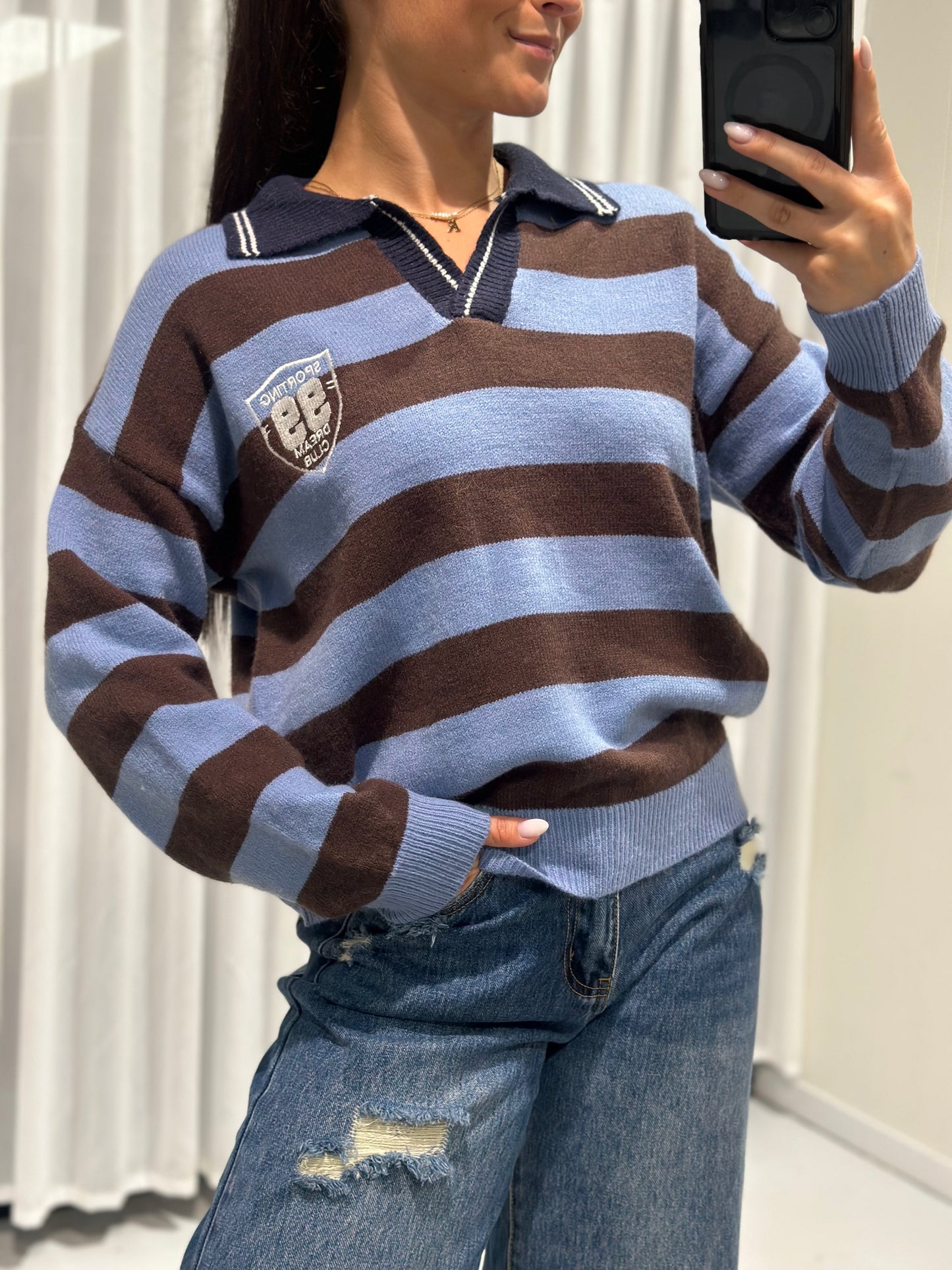 Olivia sweater blue