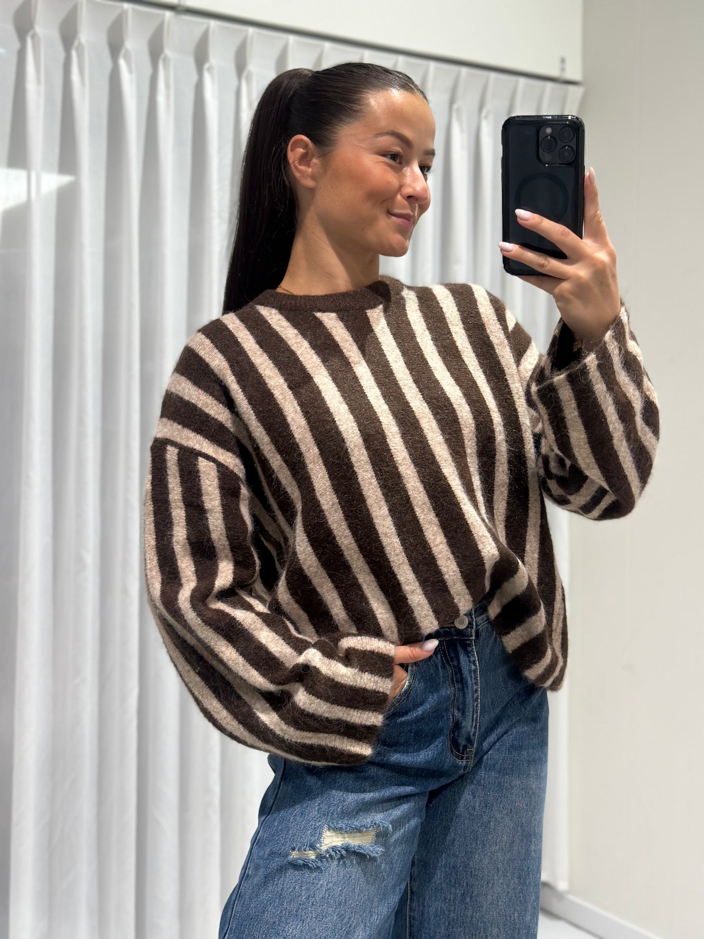 Amour sweater brown