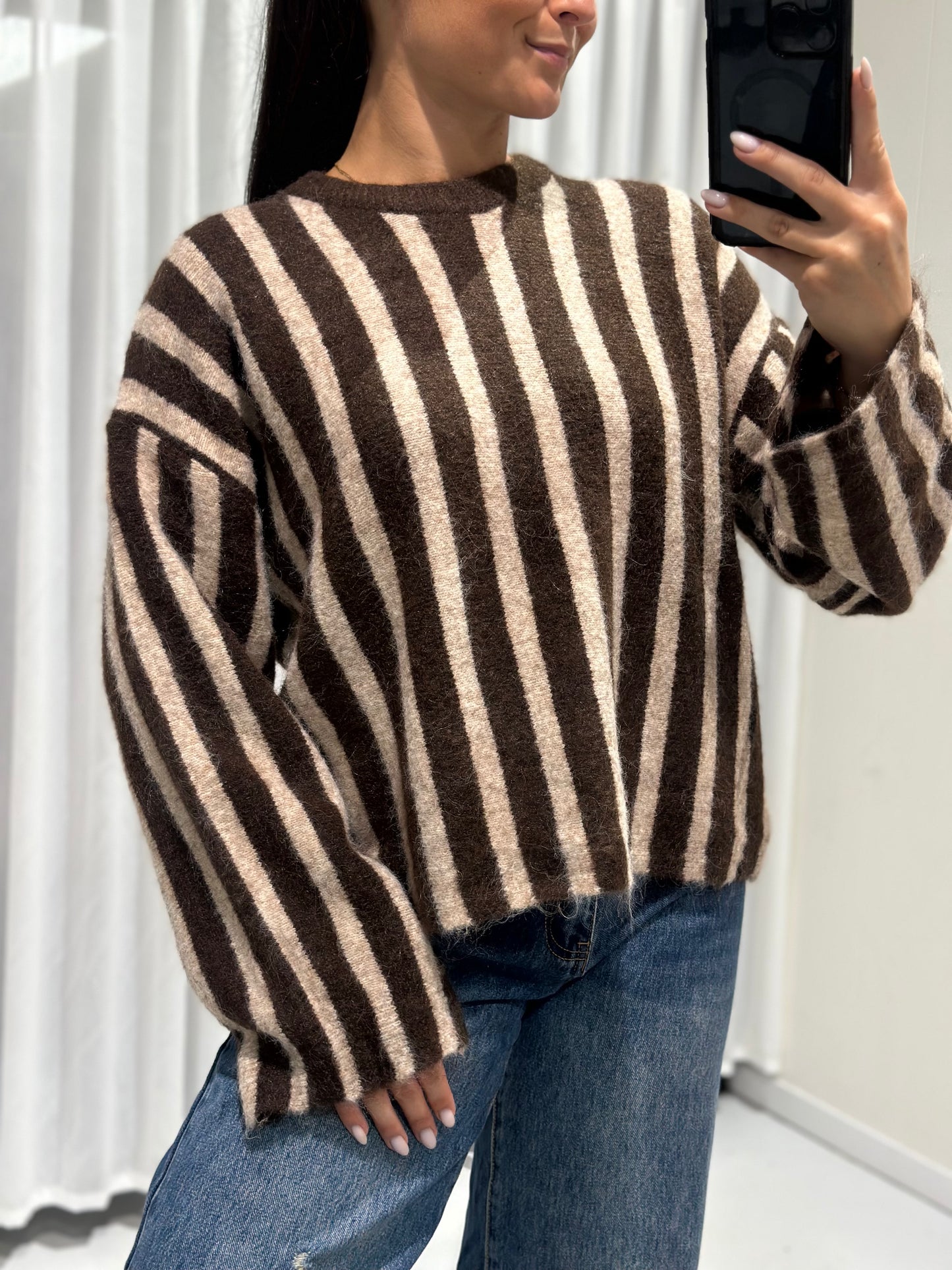 Amour sweater brown