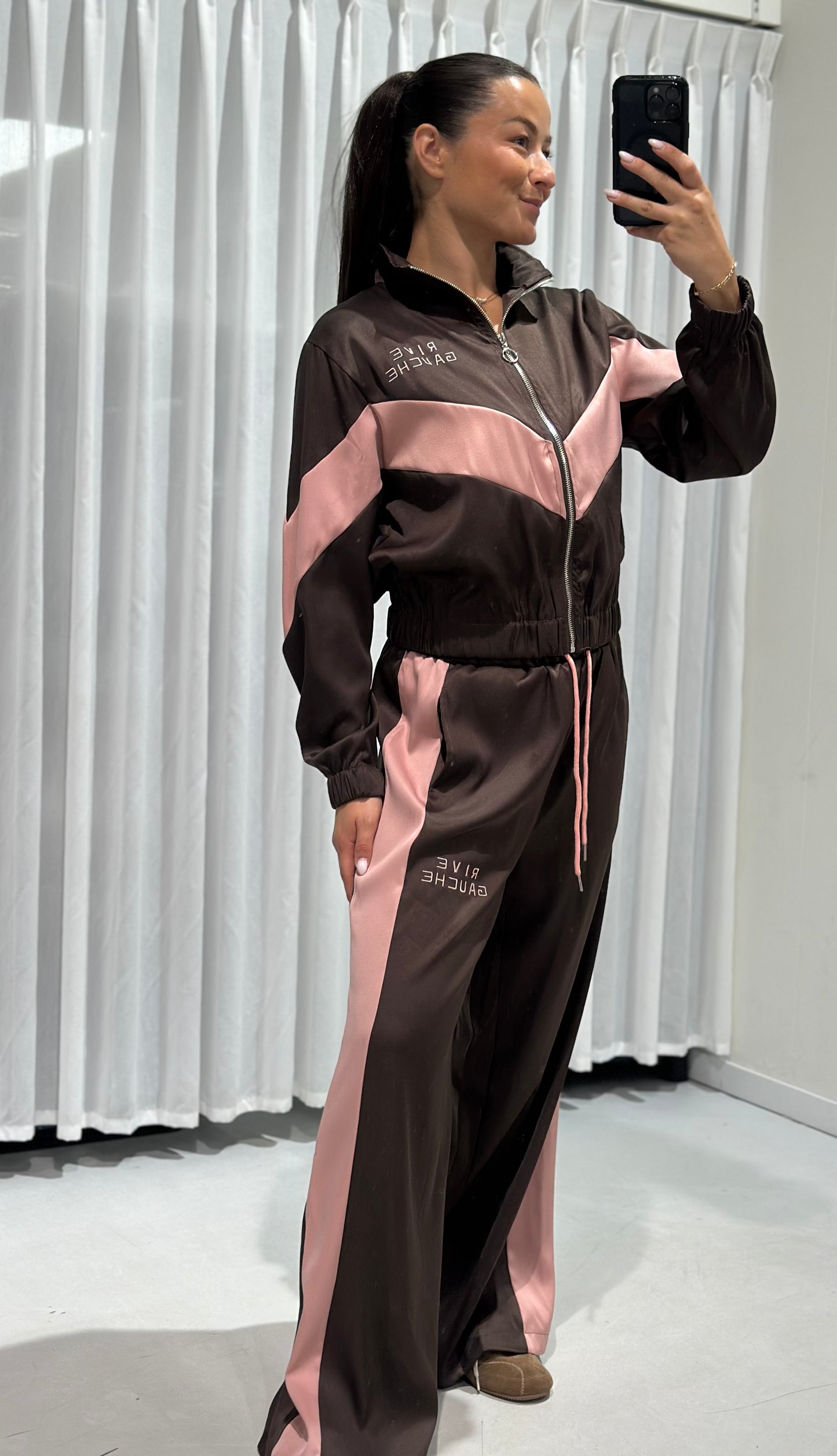 Viola 2 piece set brown