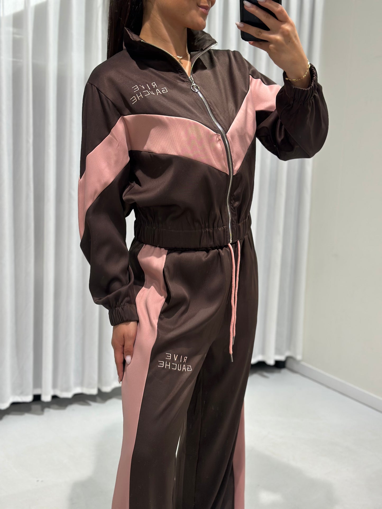 Viola 2 piece set brown