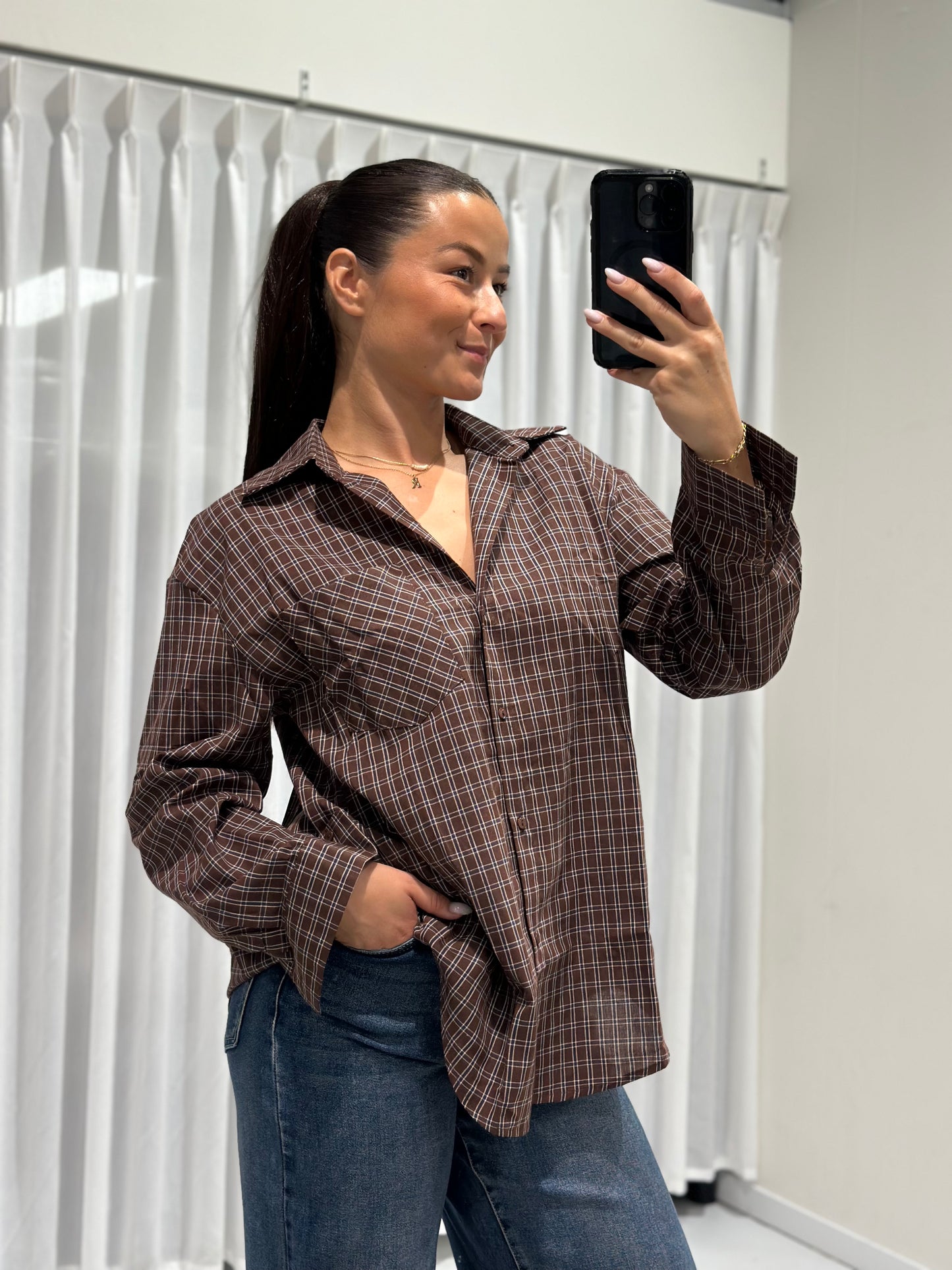 Jolie blouse brown
