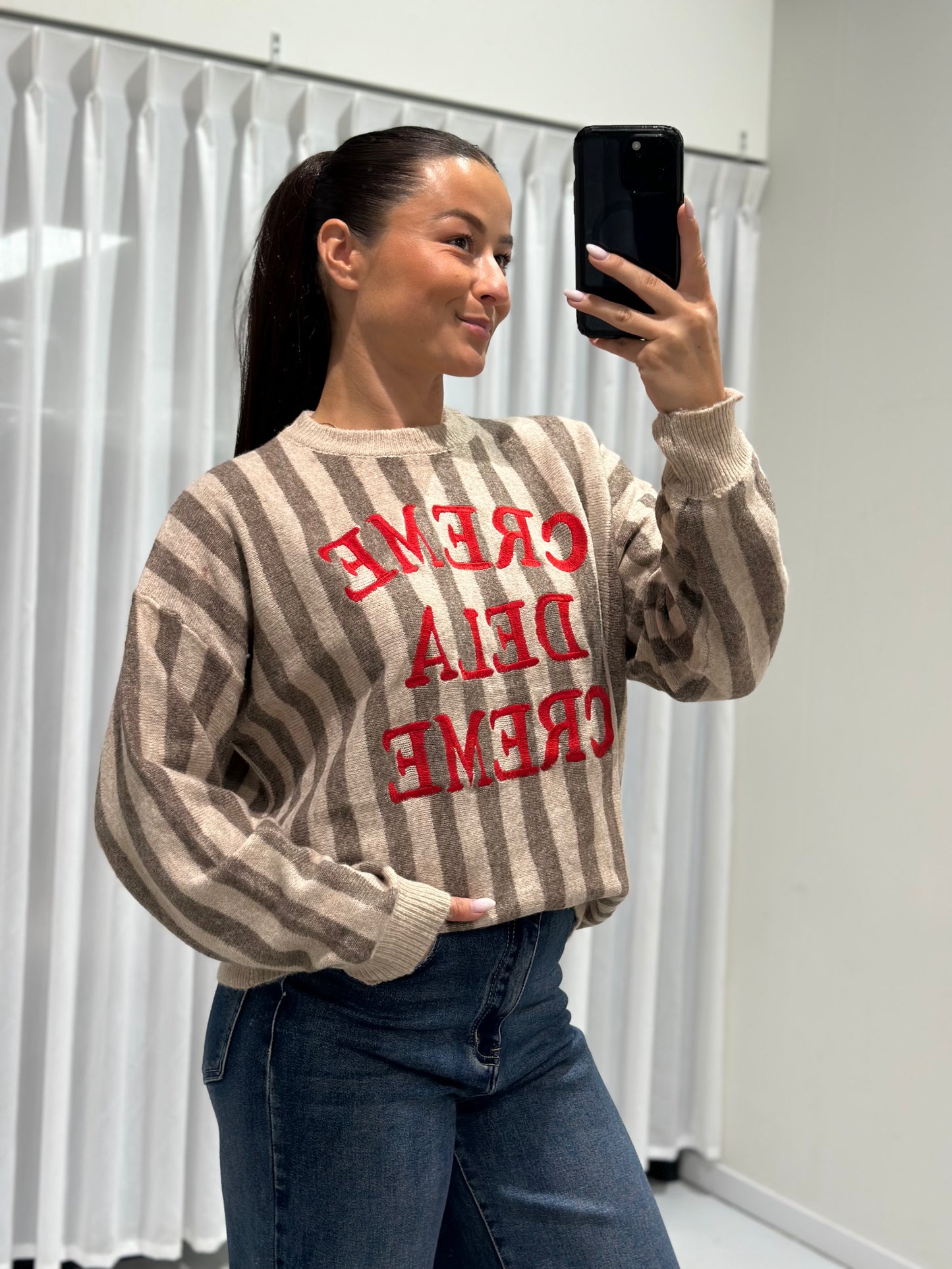 Annika trui camel