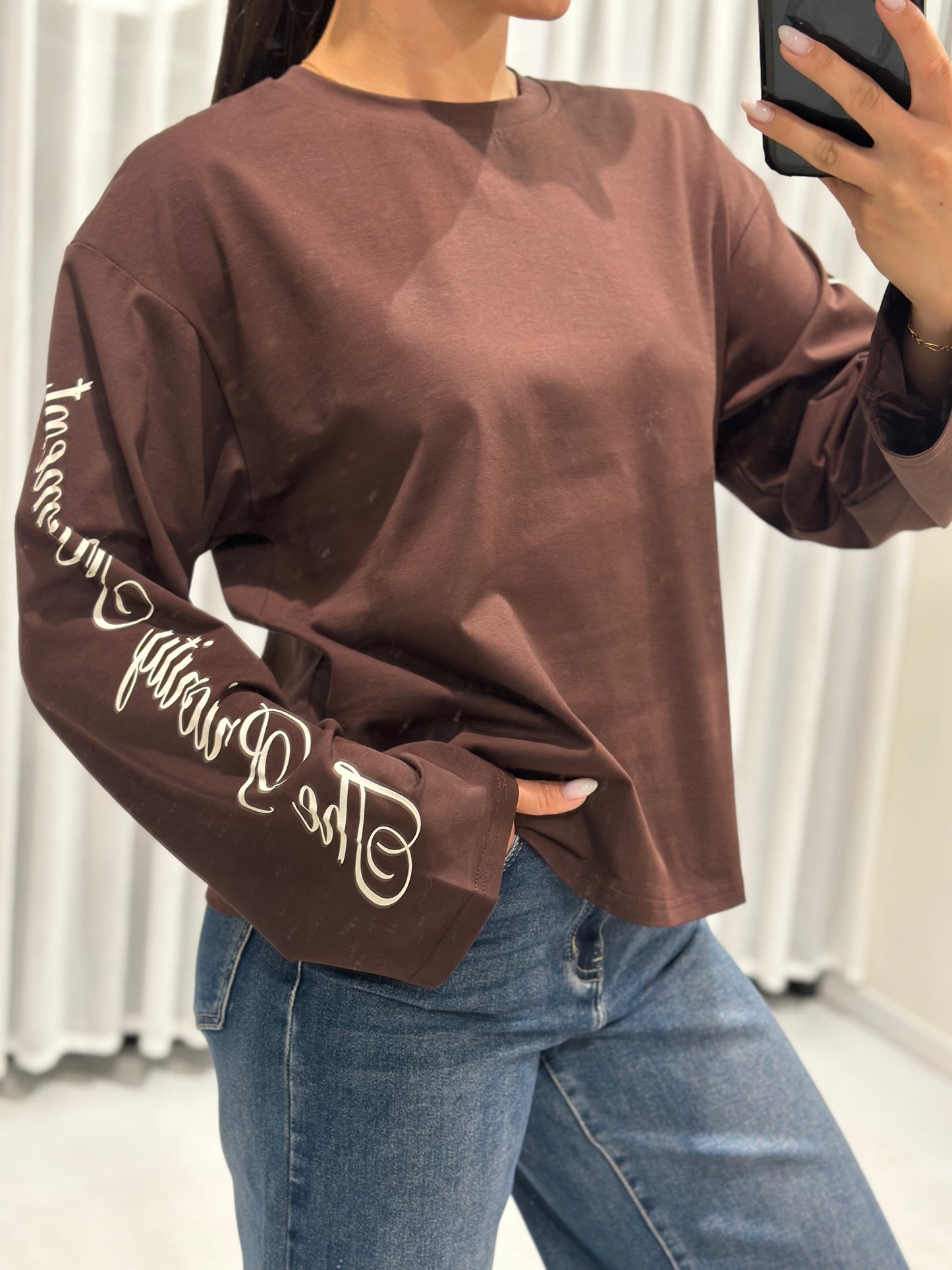 Betty t-shirt brown