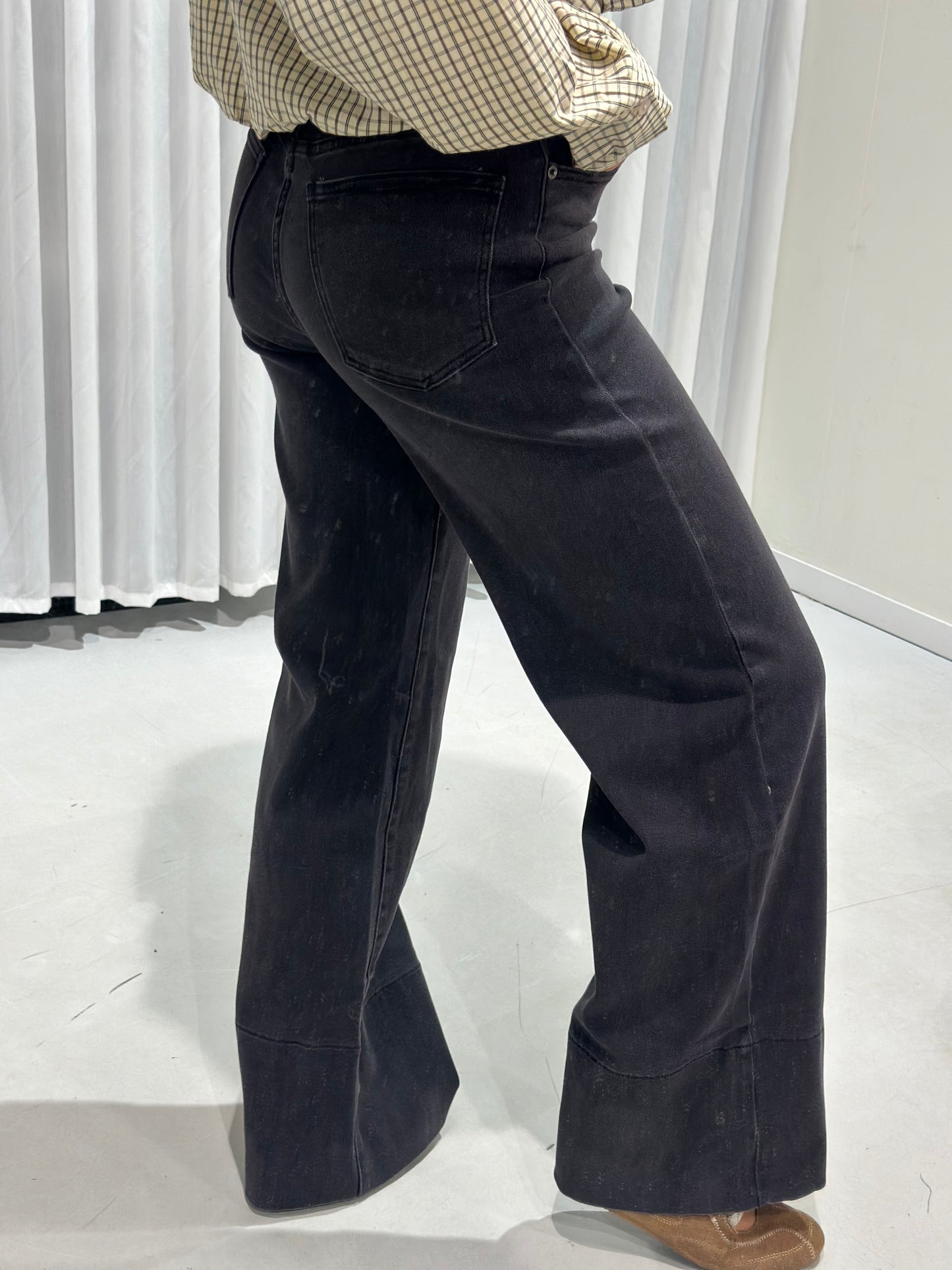 Rebel jeans black