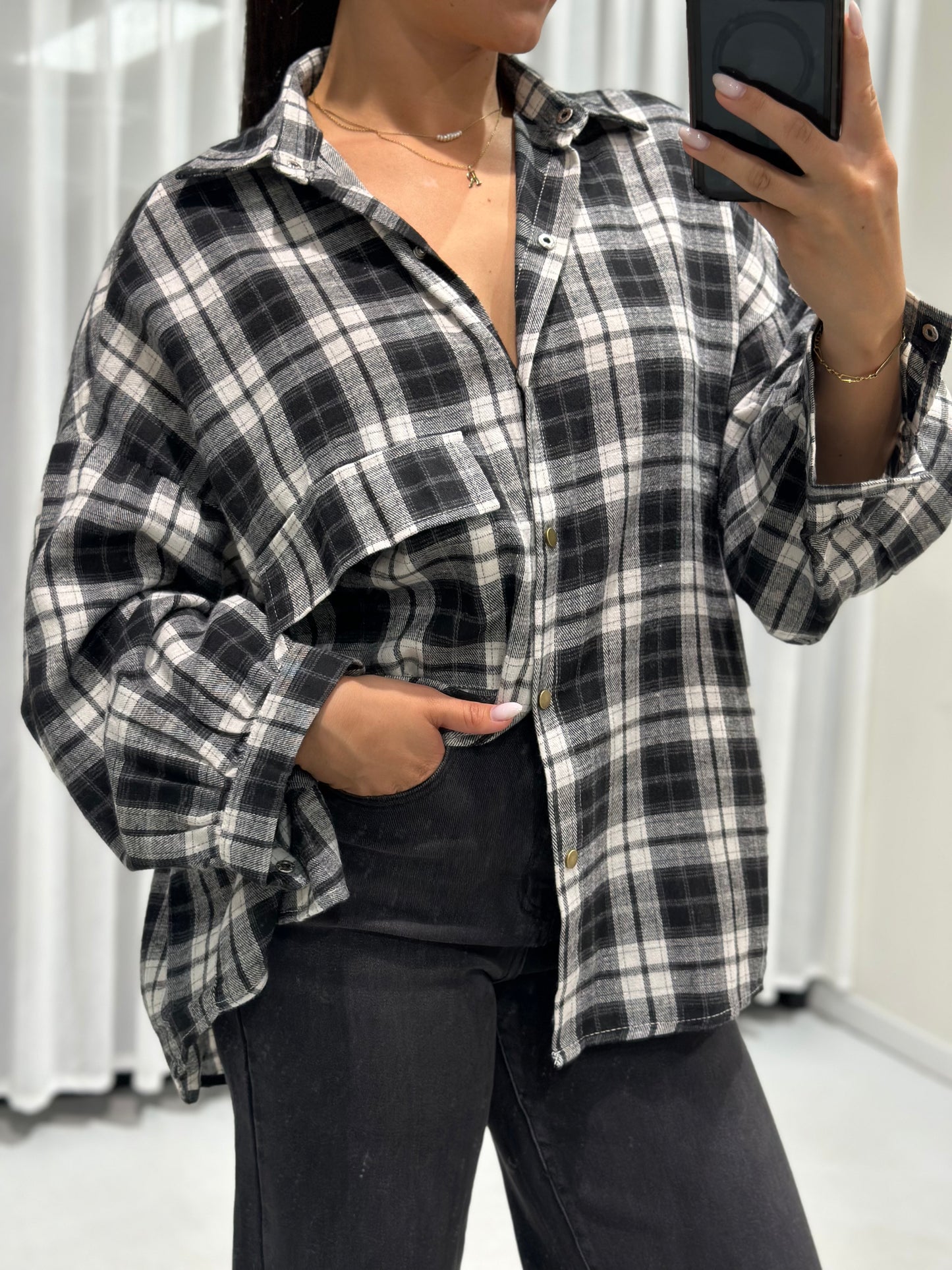 Alena blouse black