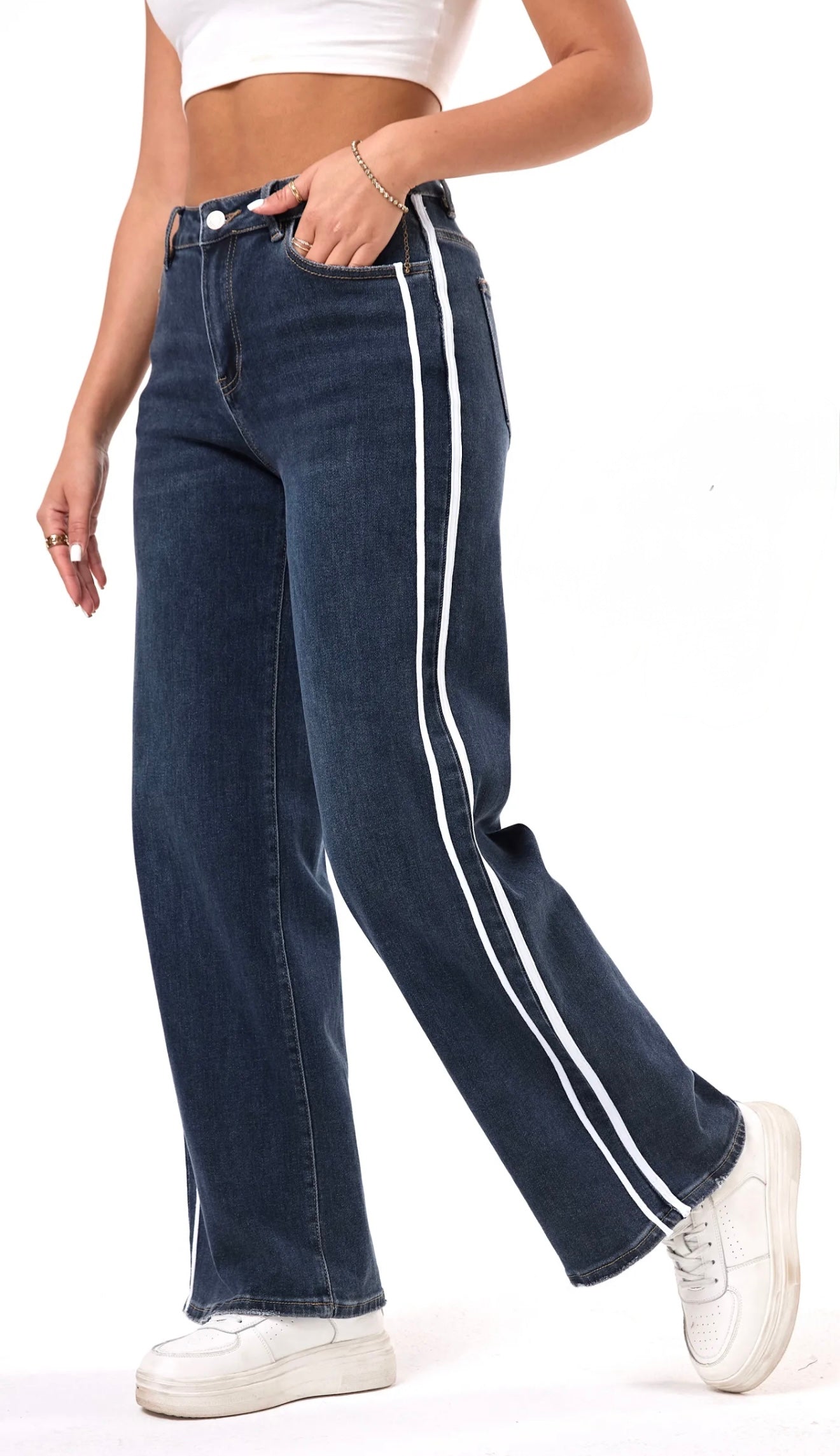 Stripes jeans