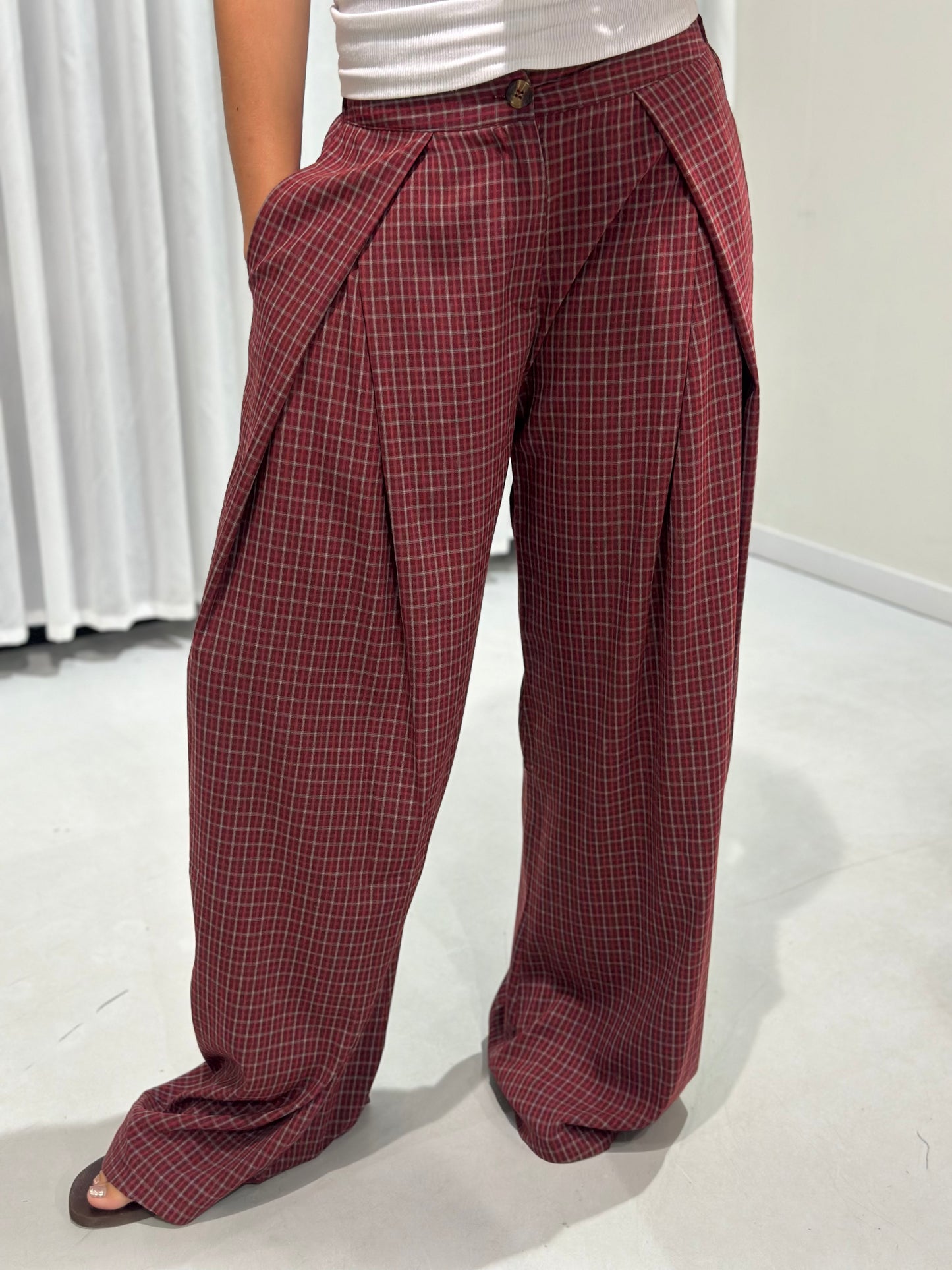 Gio pants burgundy