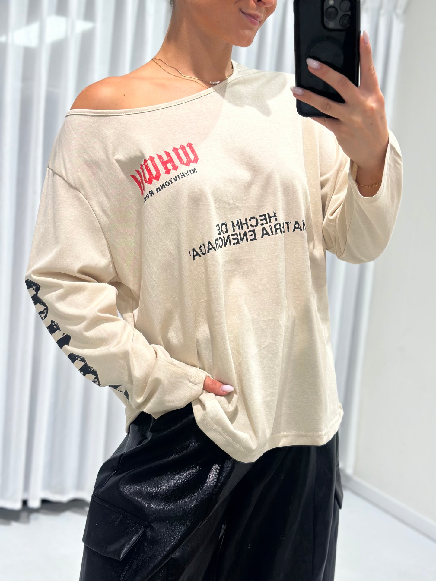 Sophie t-shirt beige