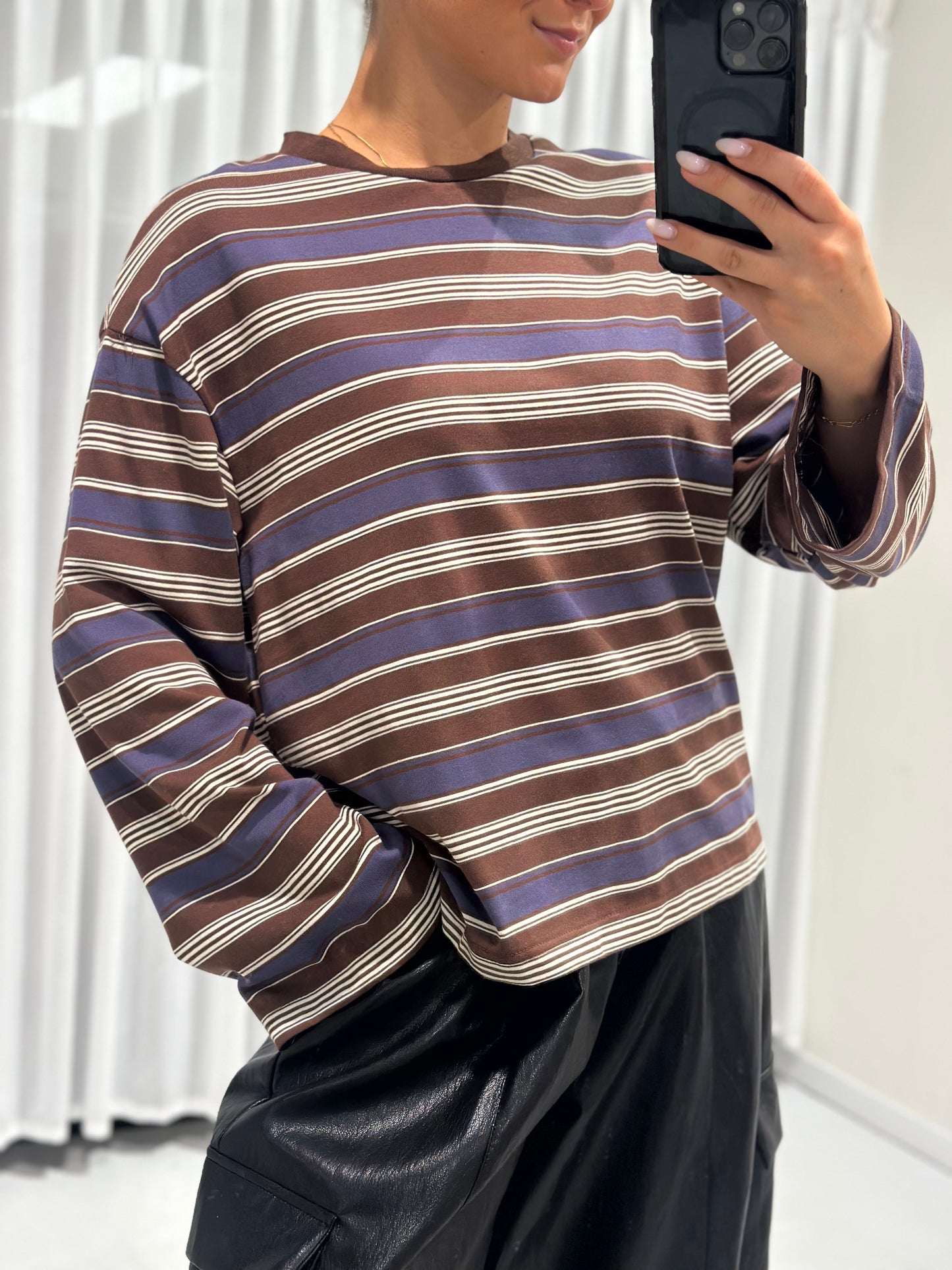 Lola tee brown