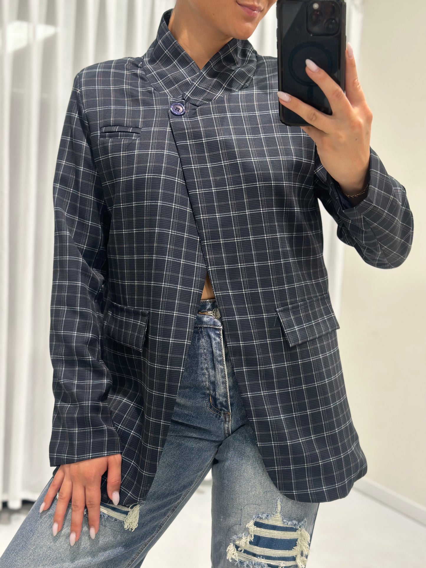Elodie blazer blue