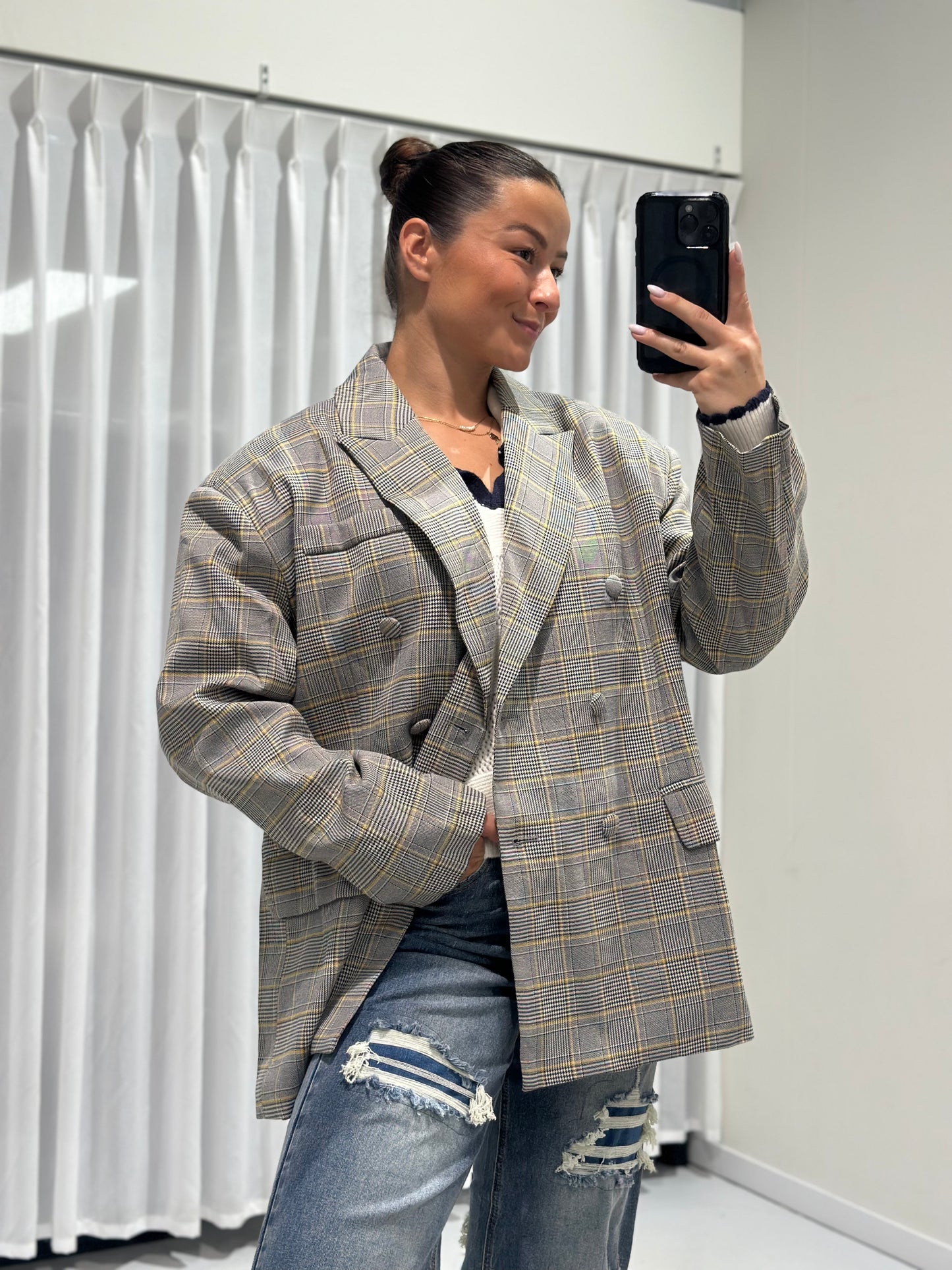 Ciska blazer grey