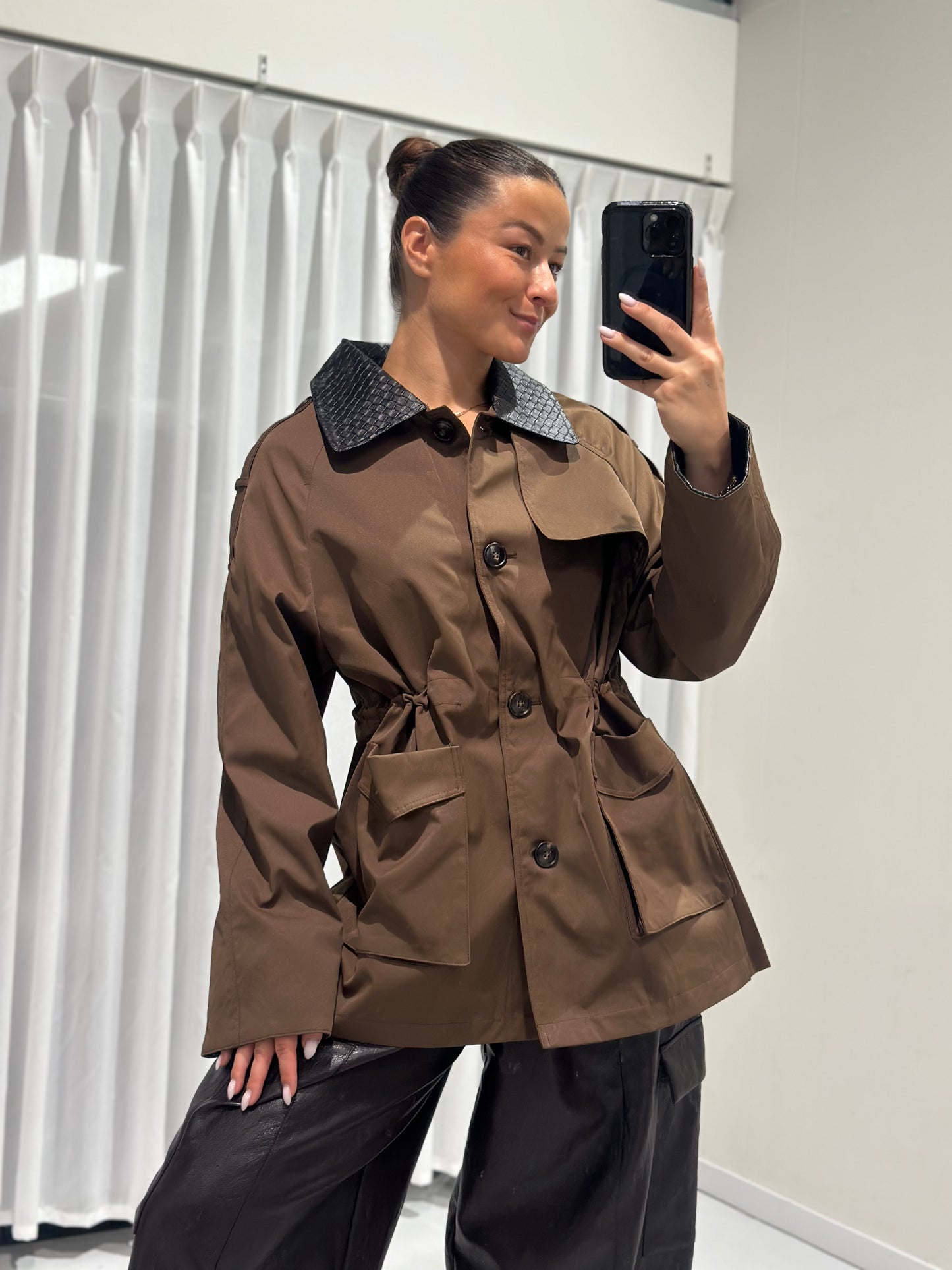 Yuna jacket brown