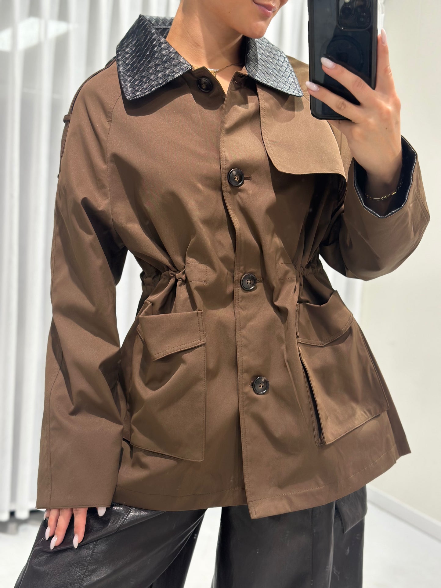 Yuna jacket brown