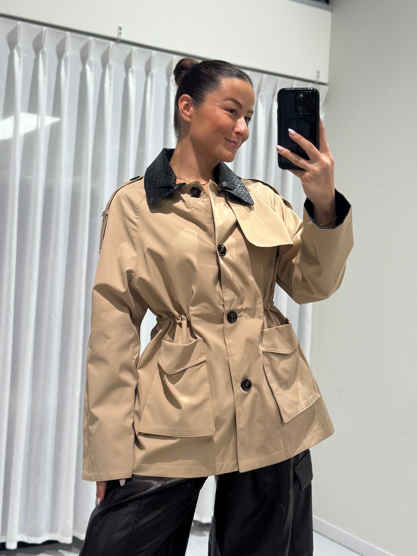 Yuna jacket taupe