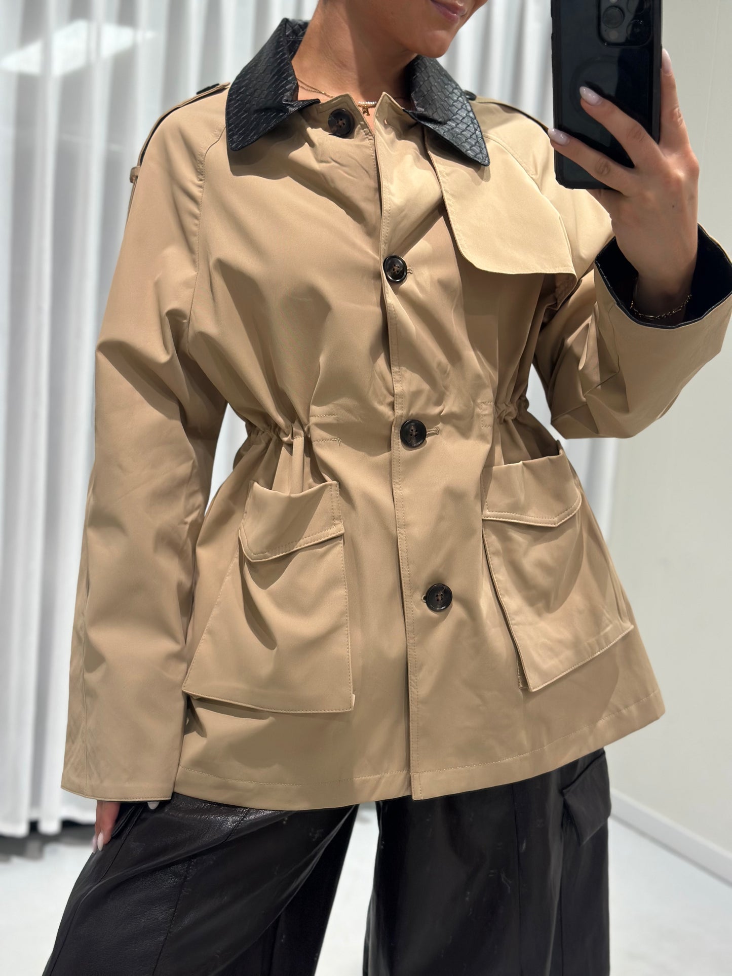 Yuna jacket taupe