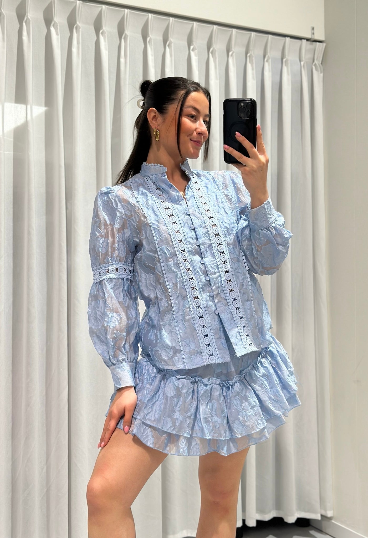 Jolien 2-piece set blue