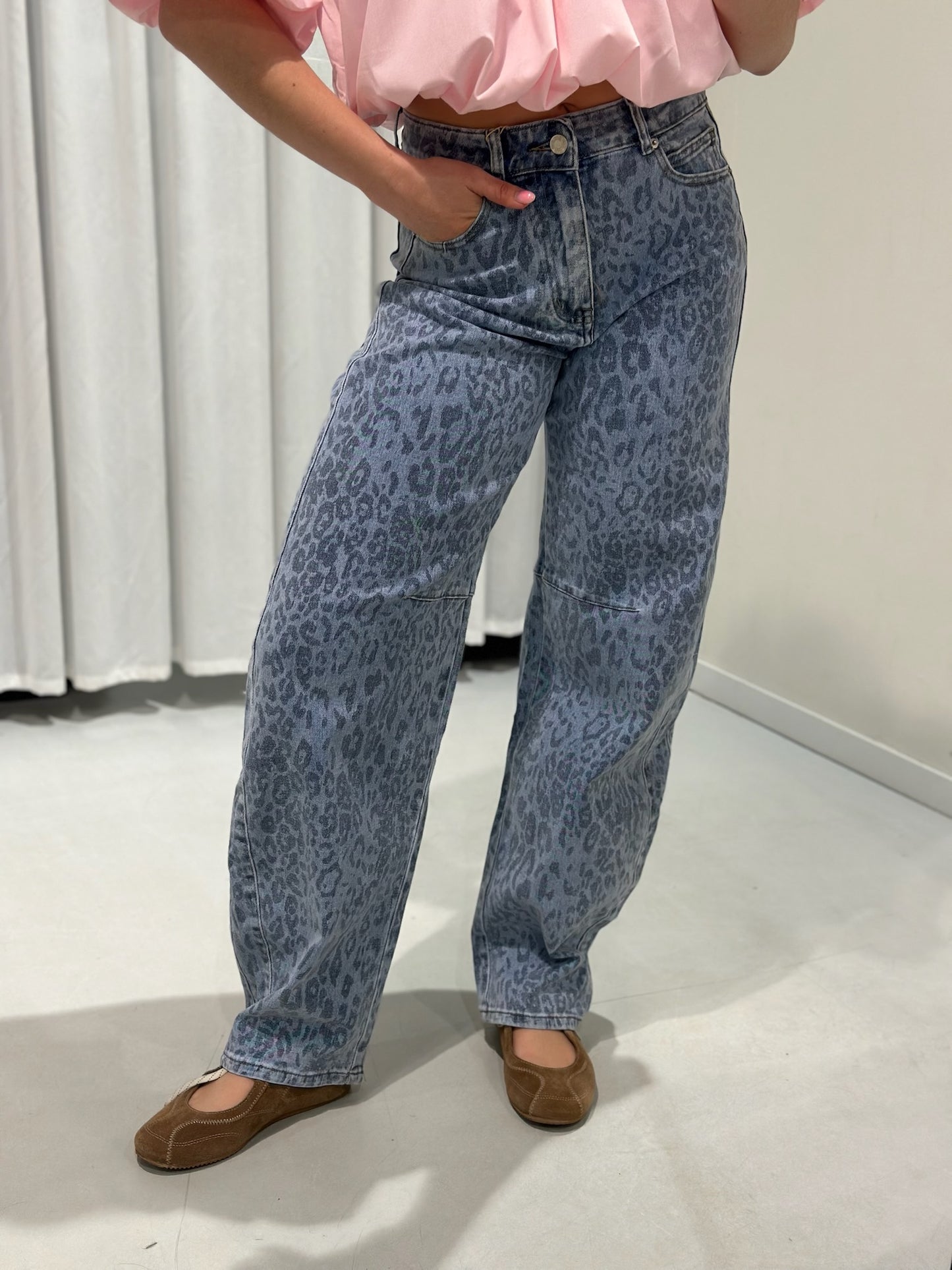 Moon balloon jeans