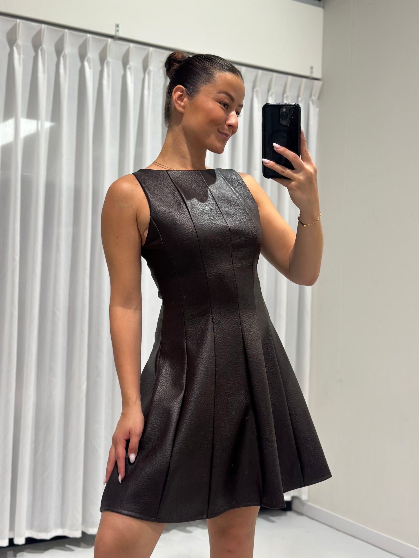 Lonneke dress brown