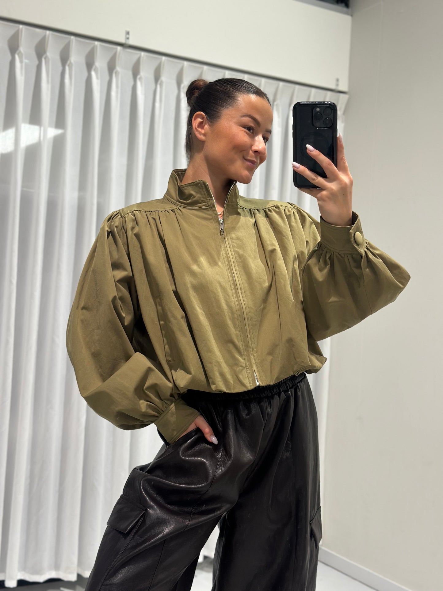 Oona jacket green