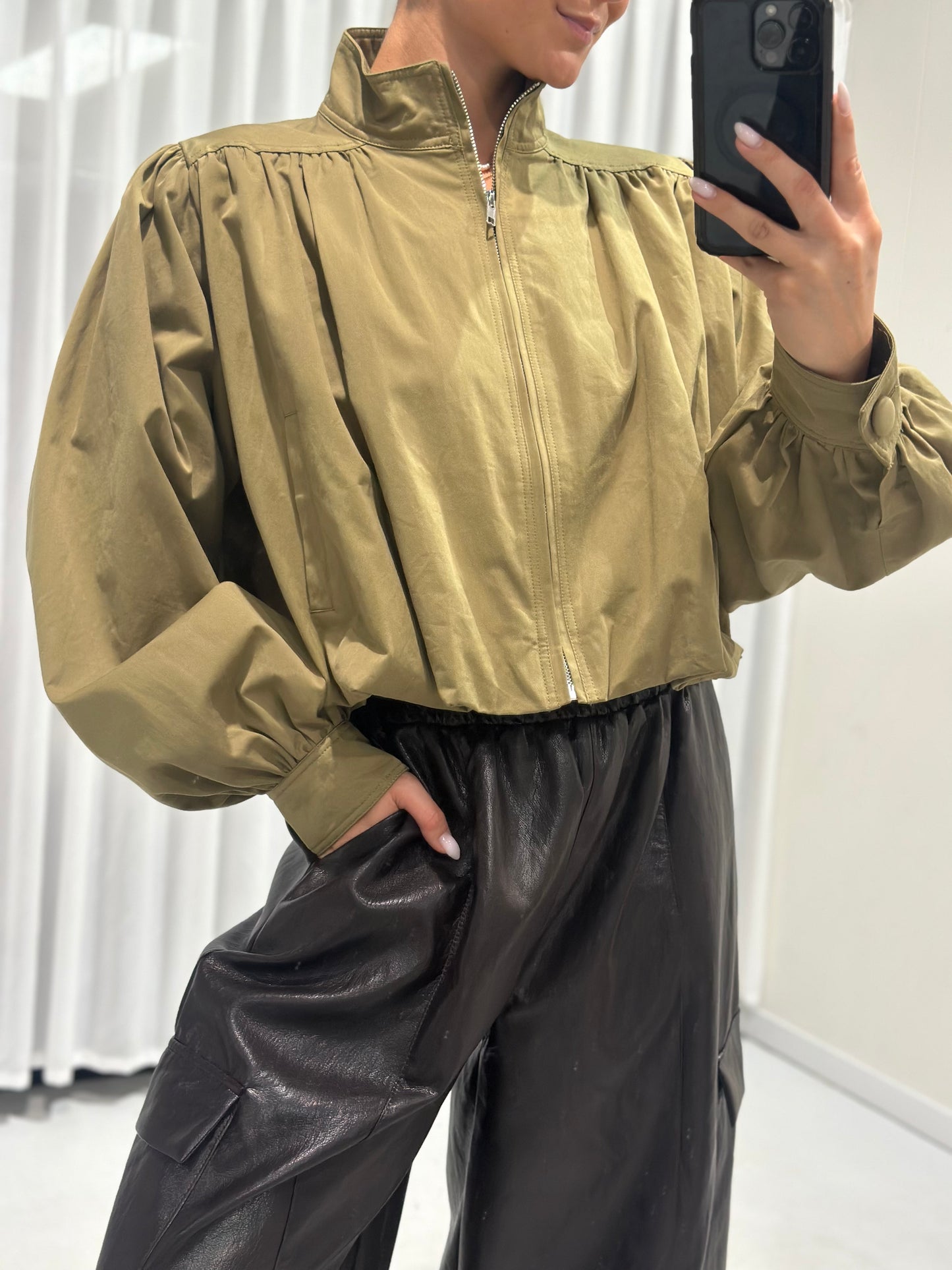 Oona jacket green