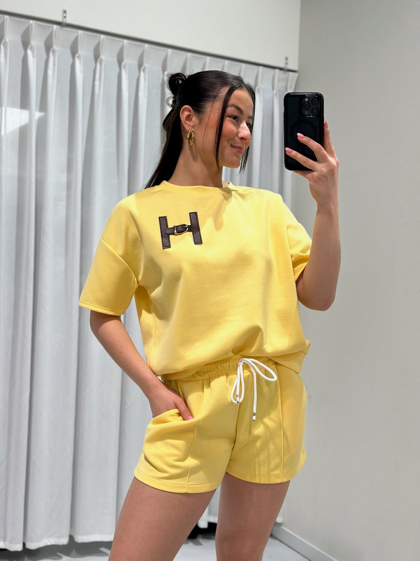 Kelly 2-piece set yellow
