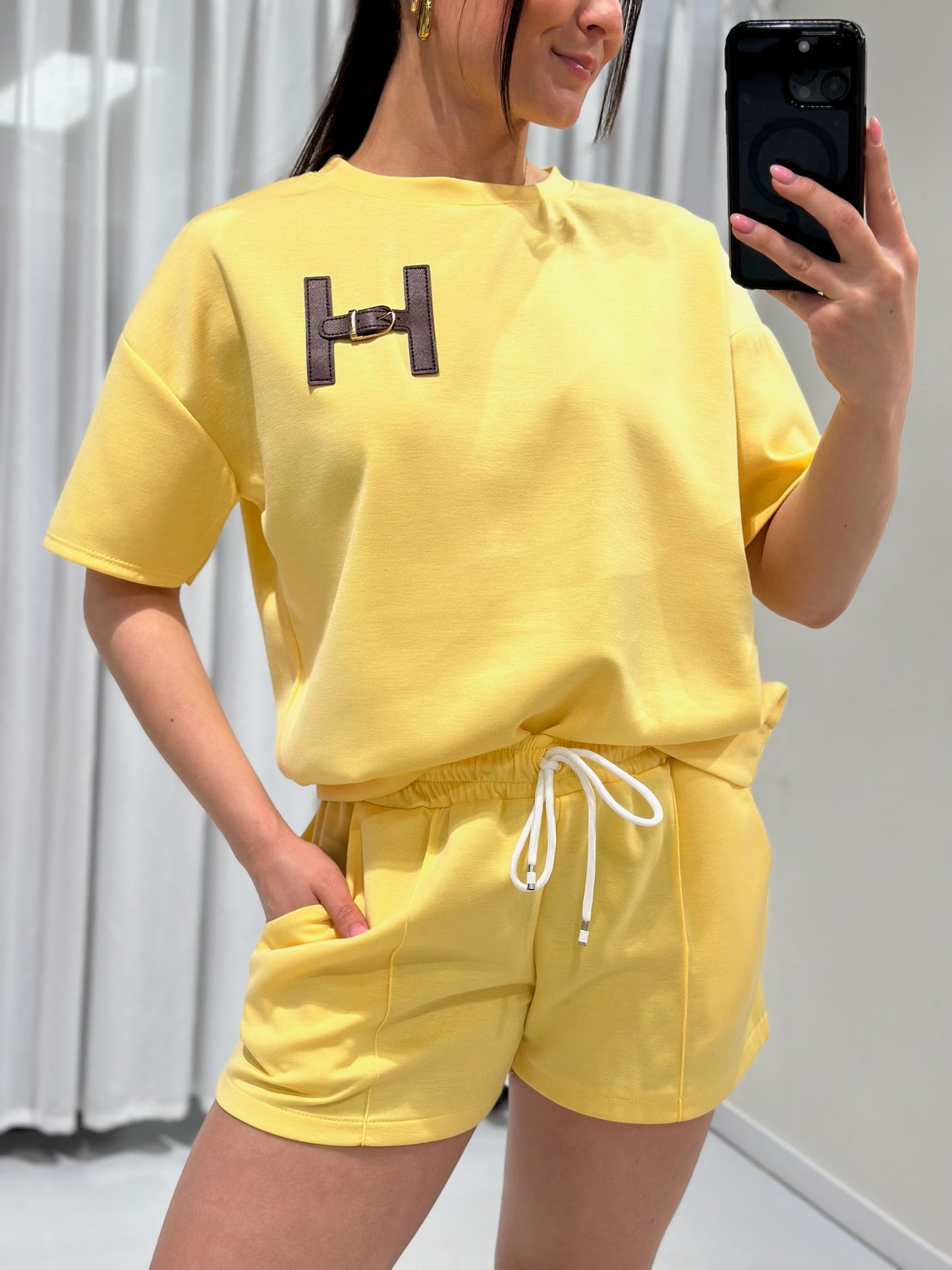 Kelly 2-piece set yellow