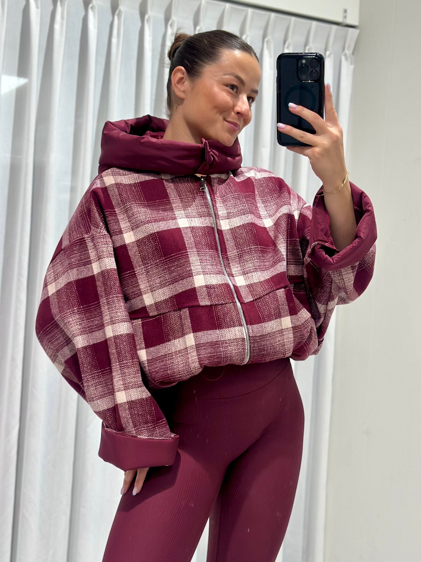 Isabella Jacket burgundy