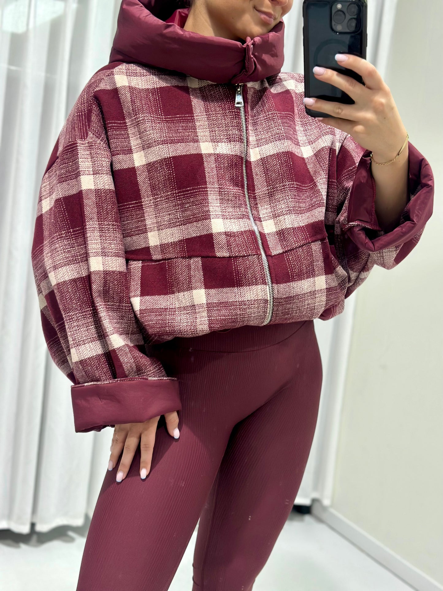 Isabella Jacket burgundy
