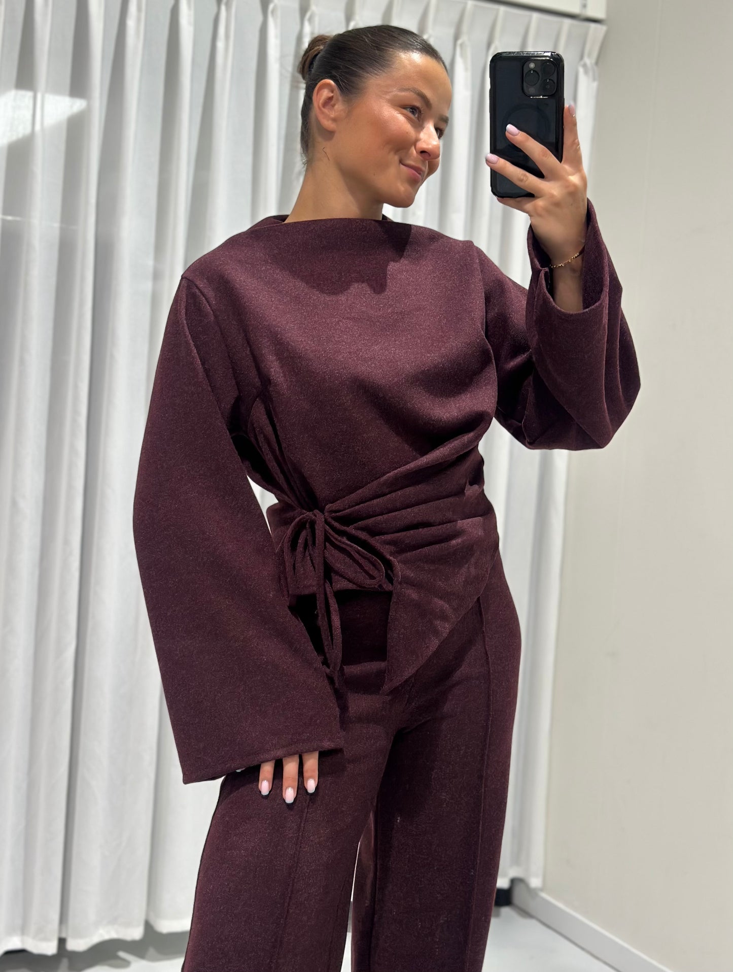 Marina 2 piece set burgundy