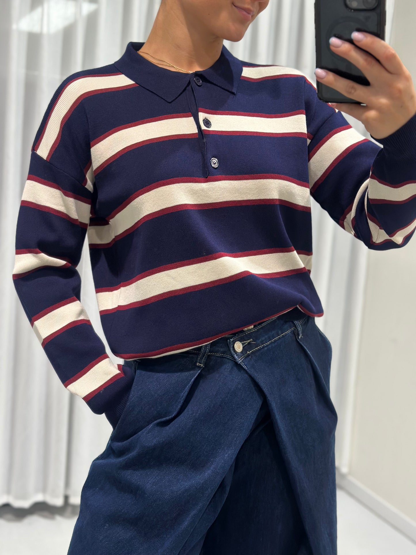 Emmie polo blue