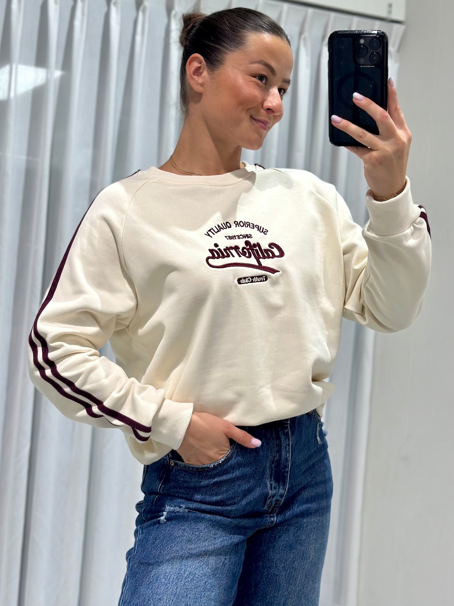 California sweater beige