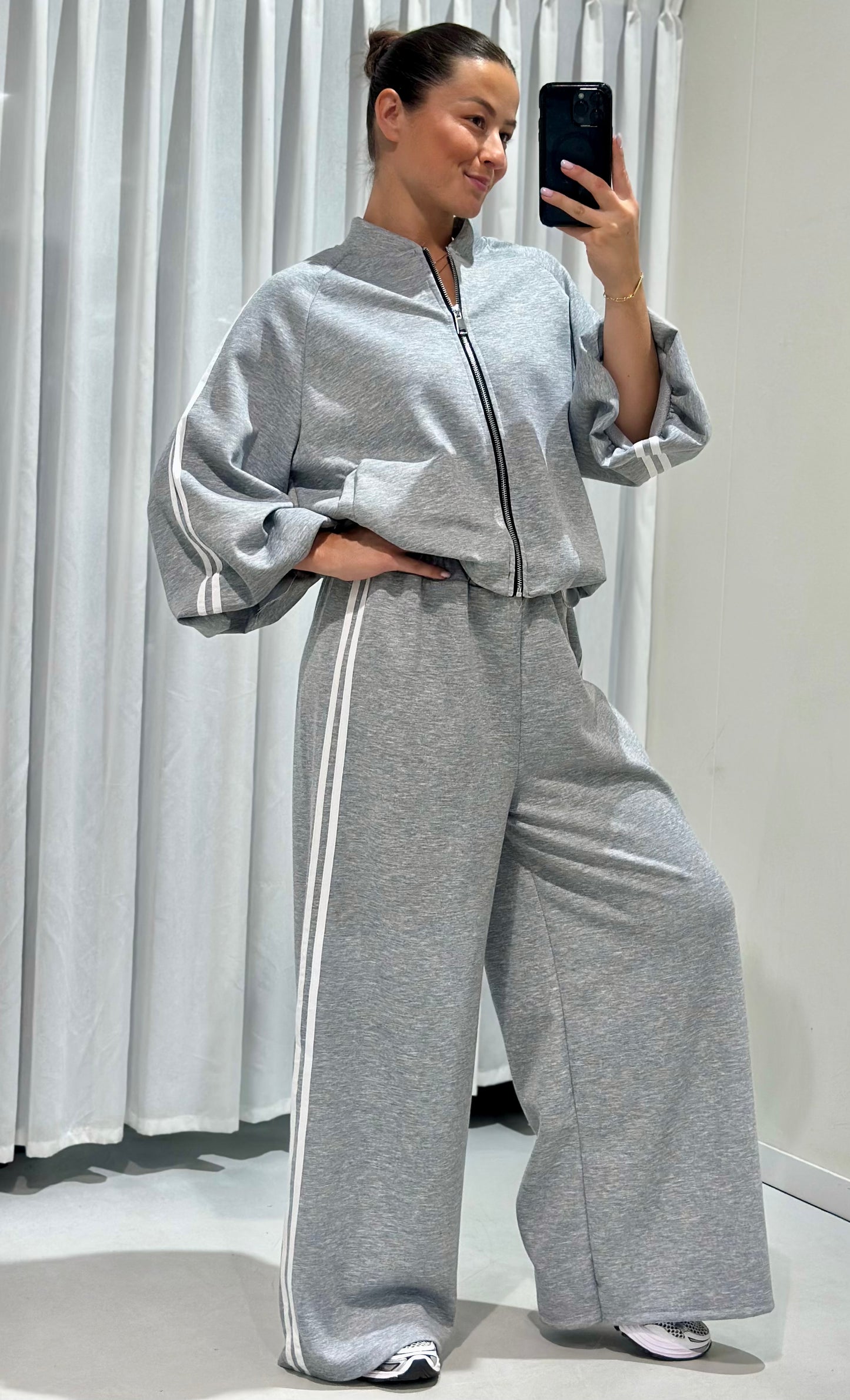 Jamie 2 piece set grey