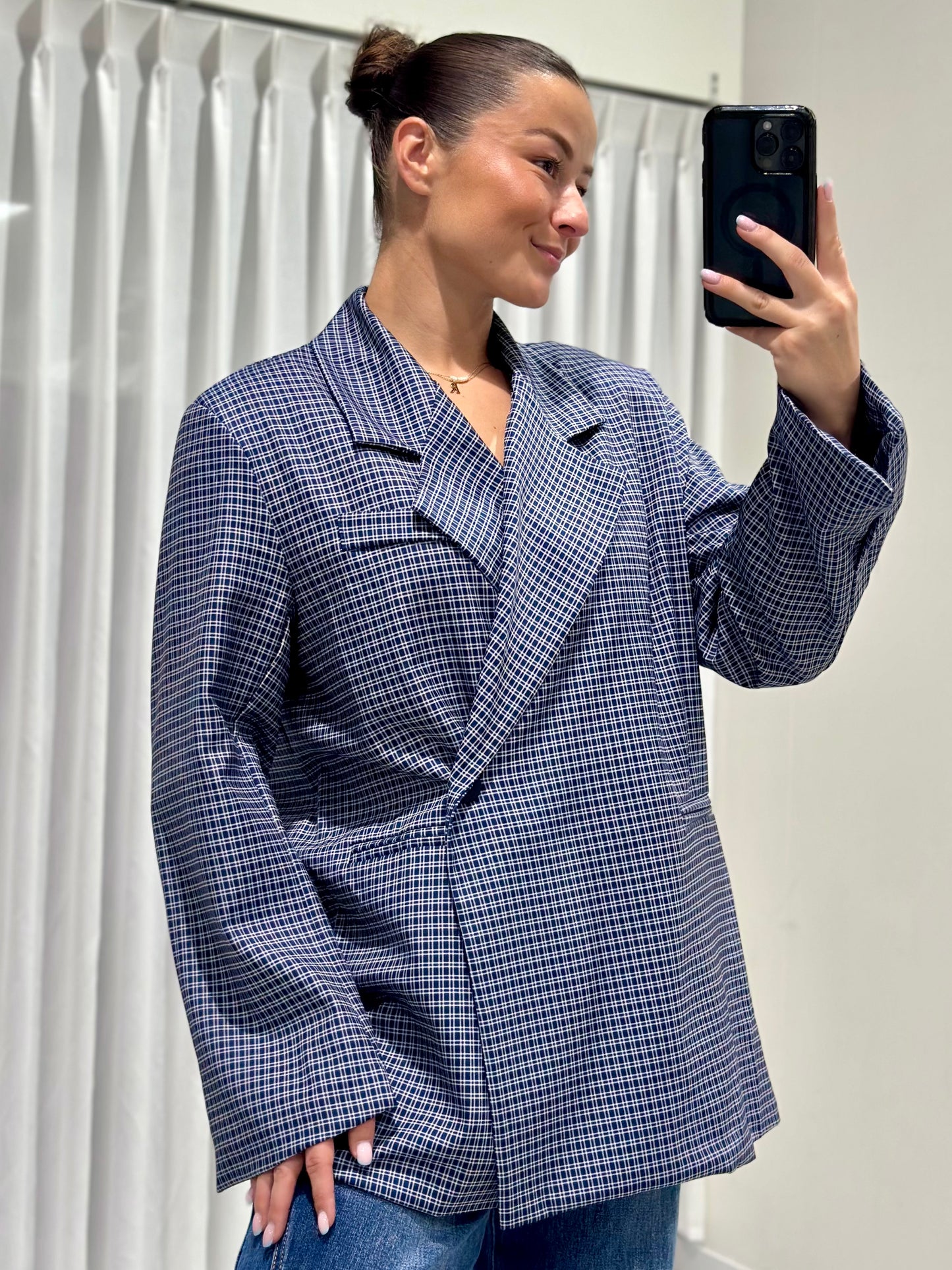 Izzy blazer blue