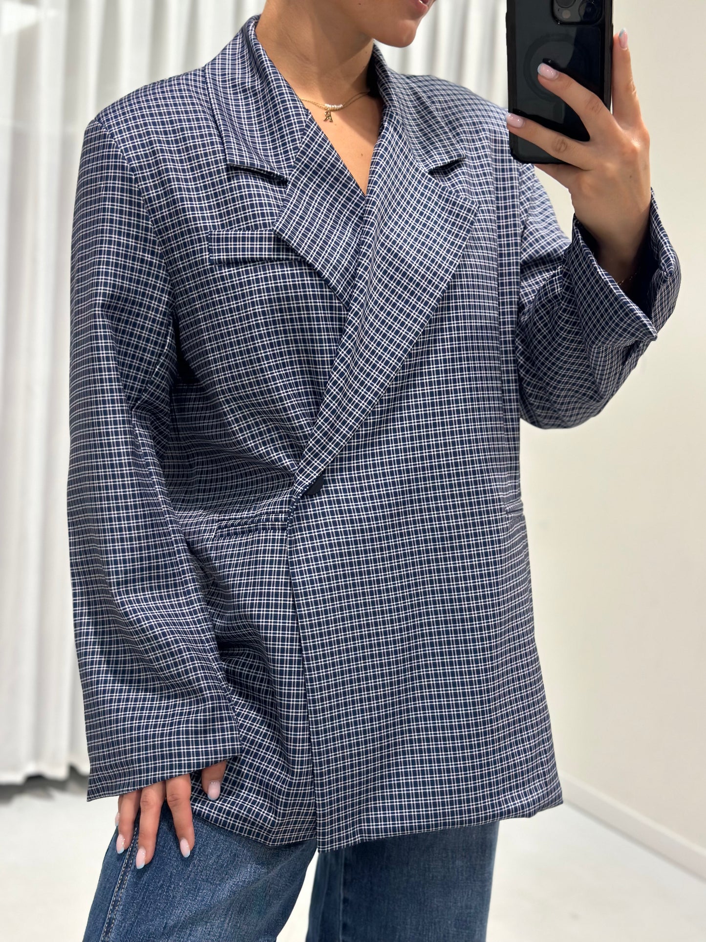 Izzy blazer blue